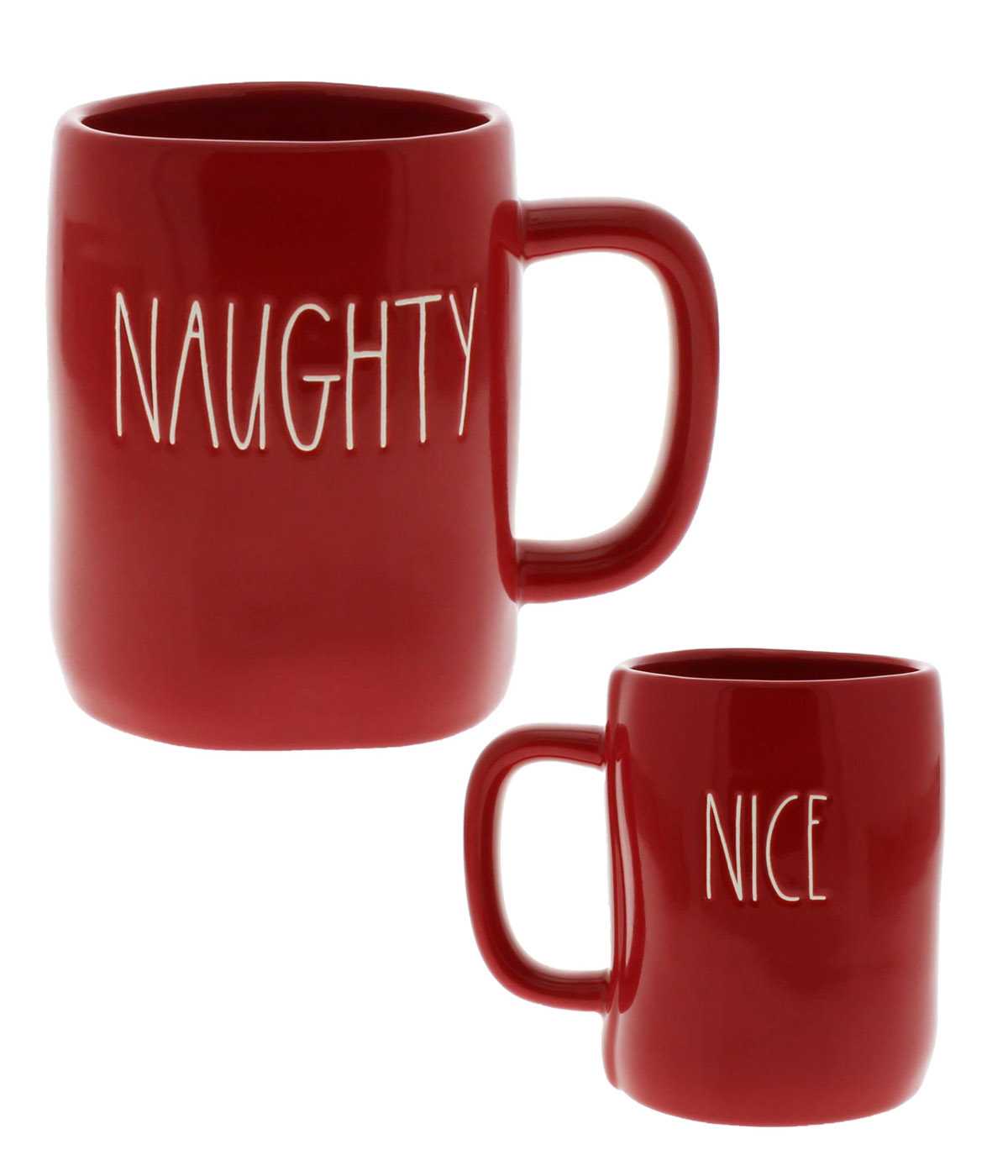 naughty and nice mug
