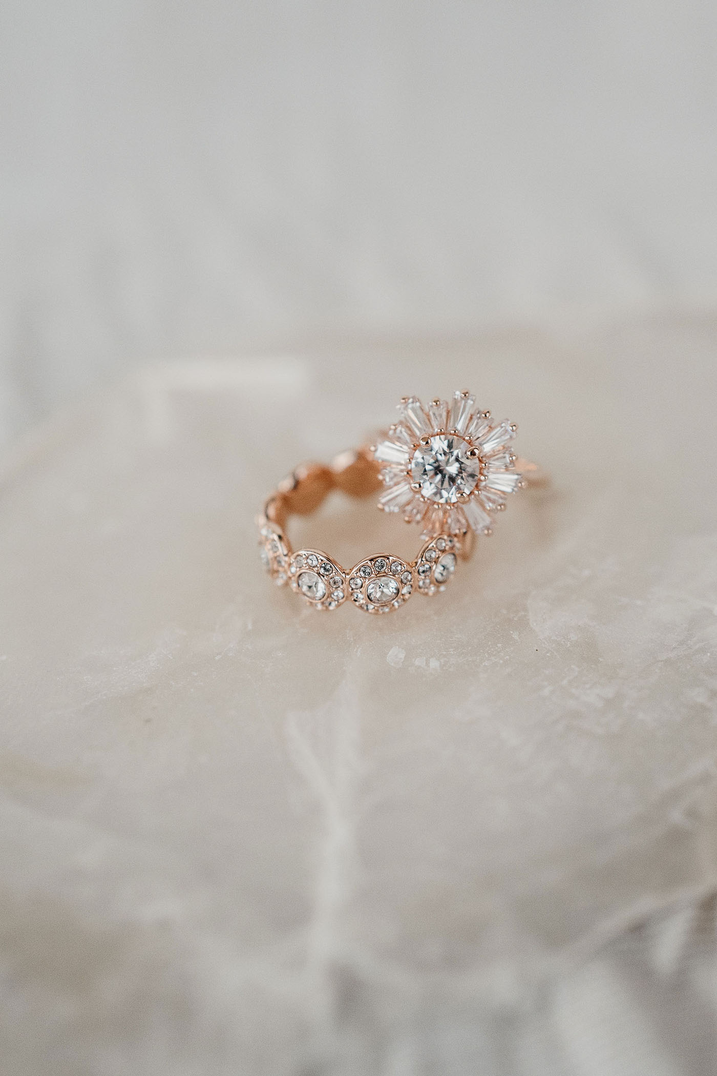 Starburst Wedding Ring