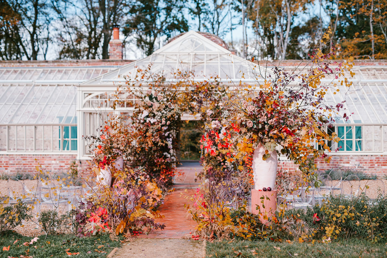 Autumn Glasshouse Wedding Inspiration