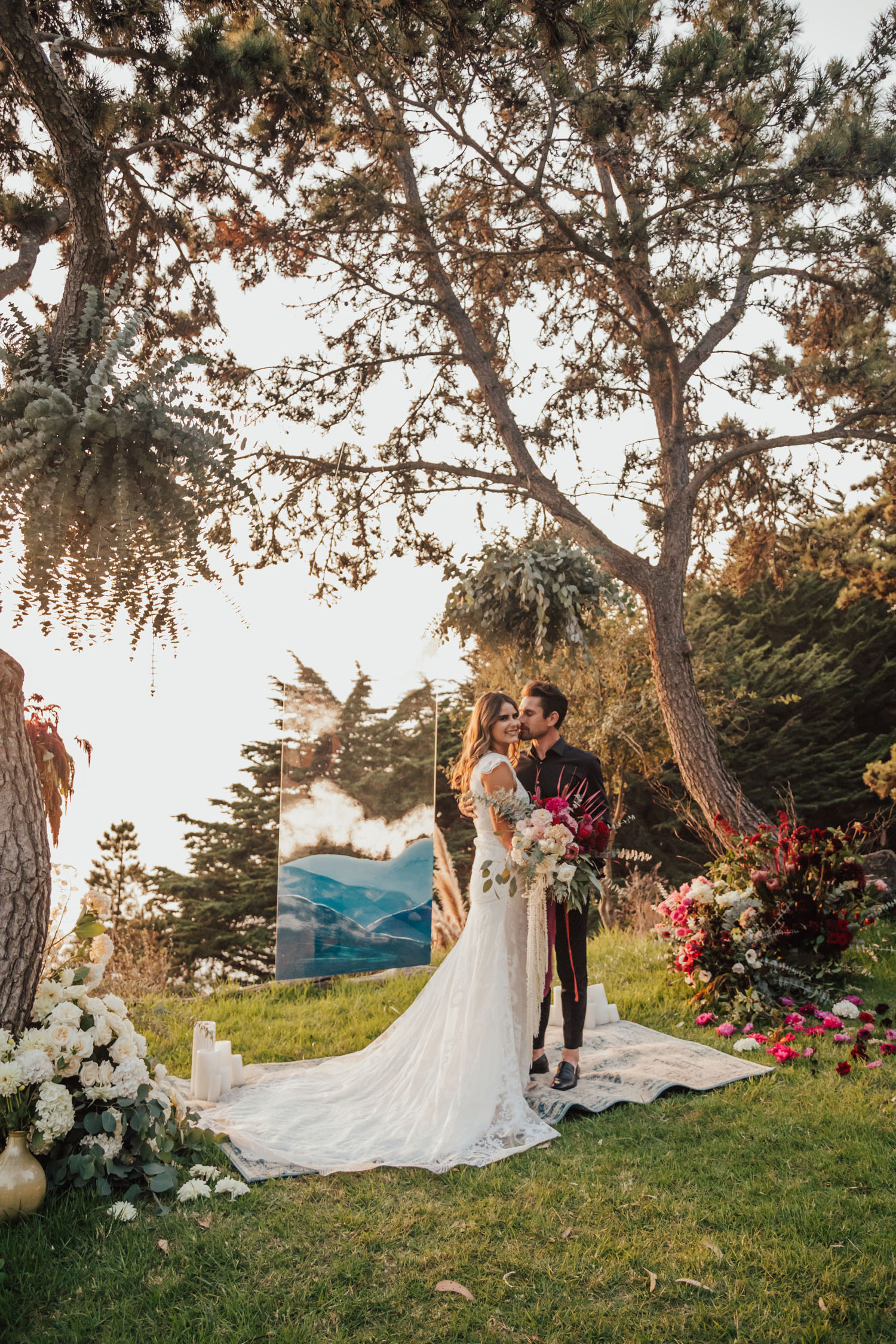 Big Sur Glamping Wedding Inspiration