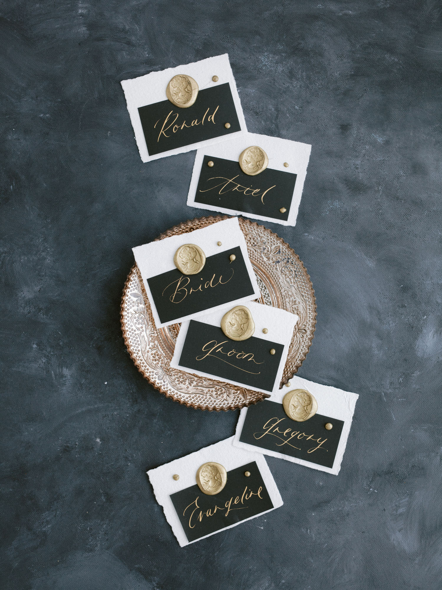 calligraphy name cards