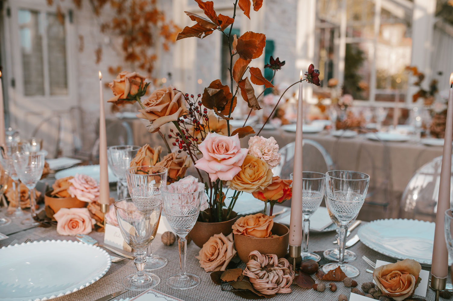 Autumn Glasshouse Wedding Inspiration