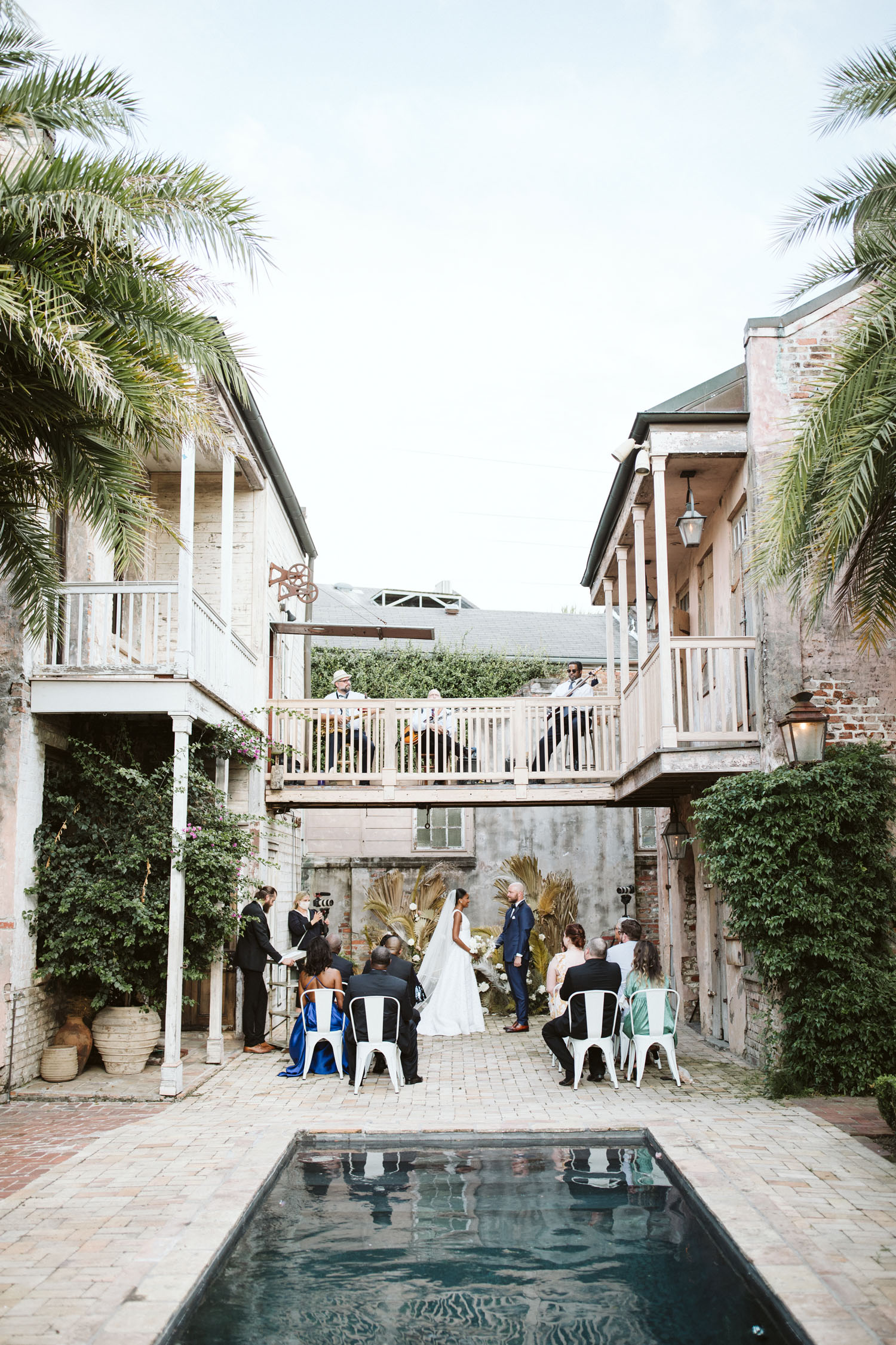 Intimate New Orleans Race and Religious Wedding
