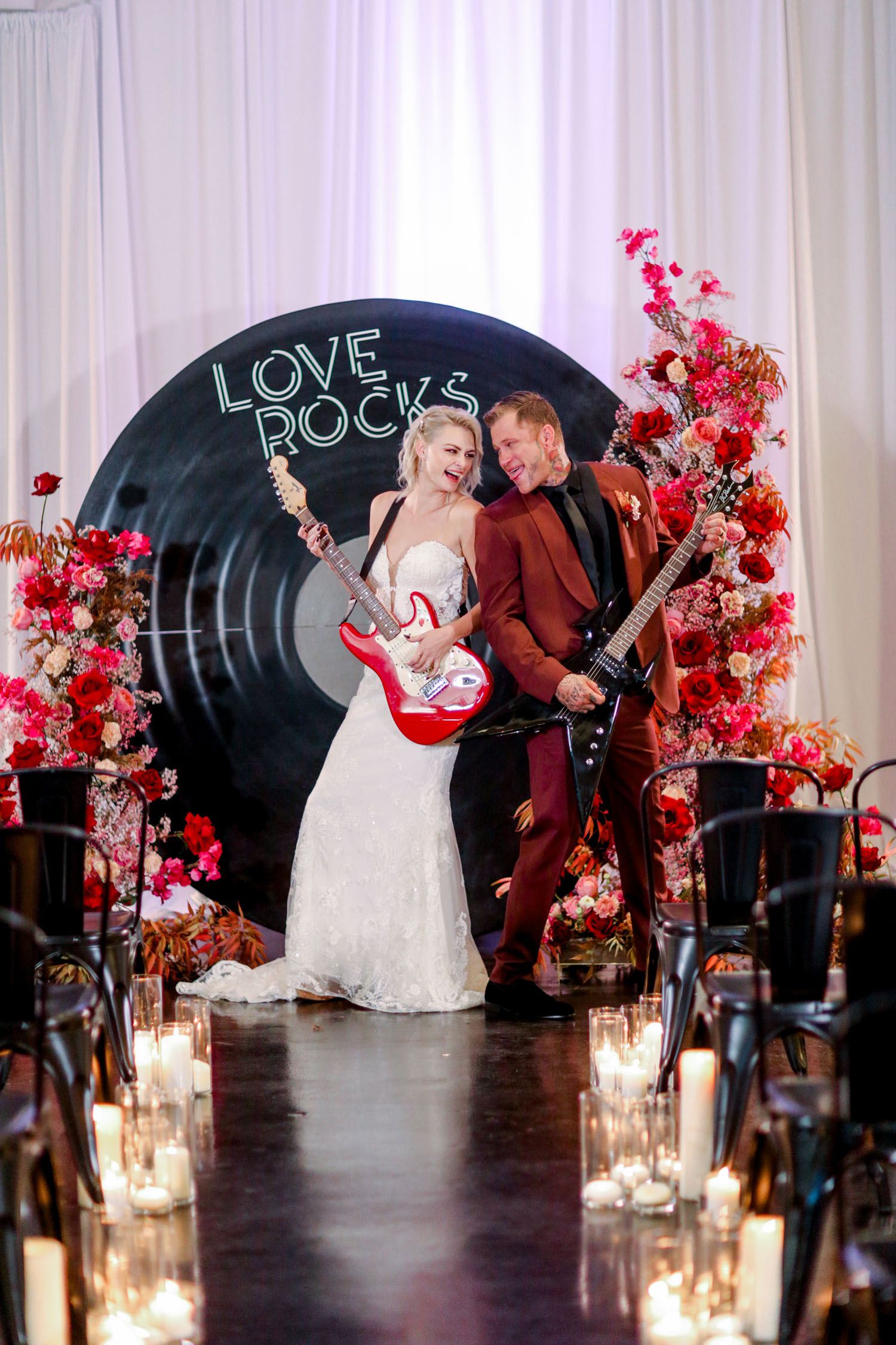 Love Rocks Valentines Wedding Inspiration