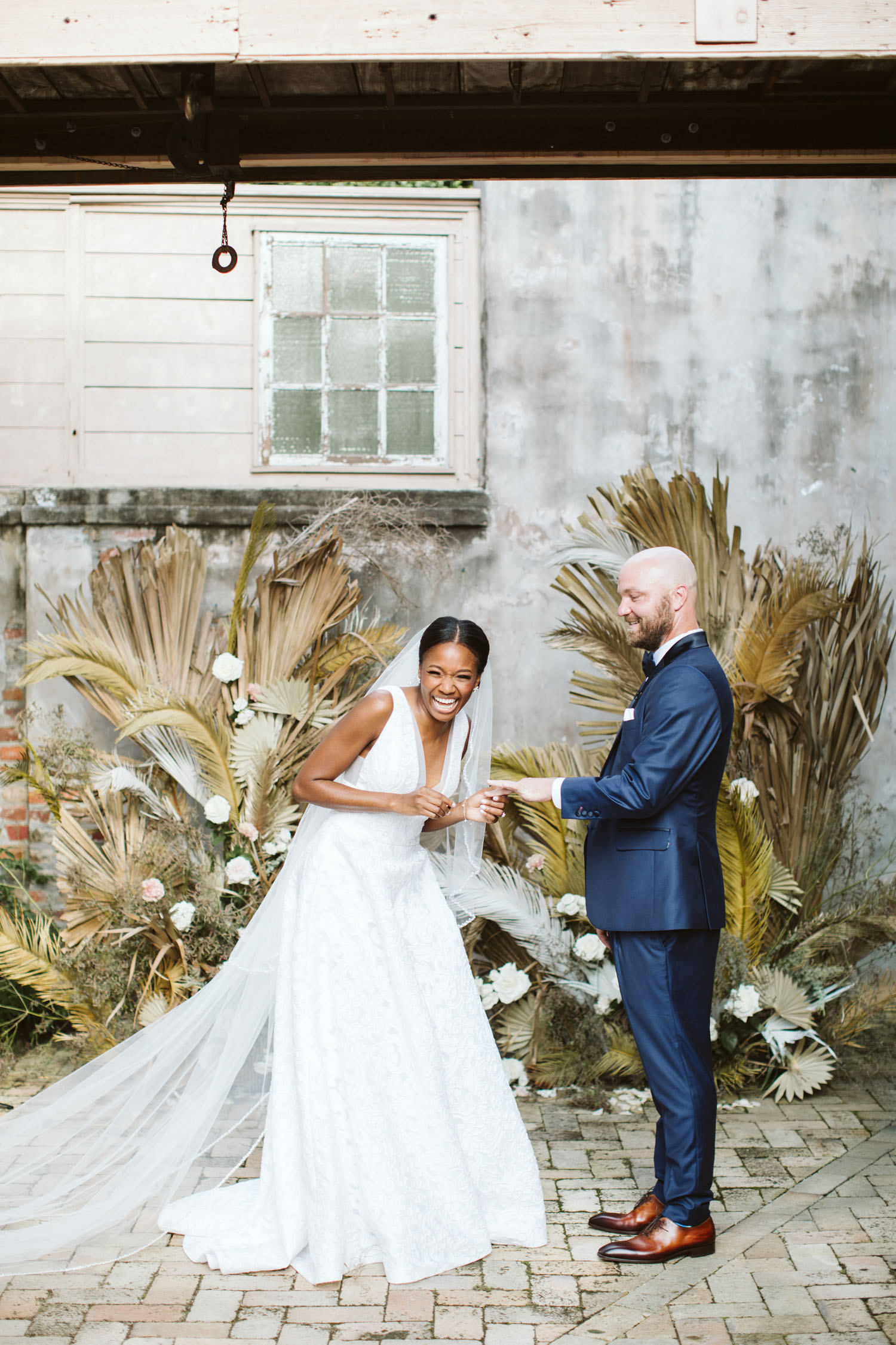 Intimate New Orleans Race and Religious Wedding