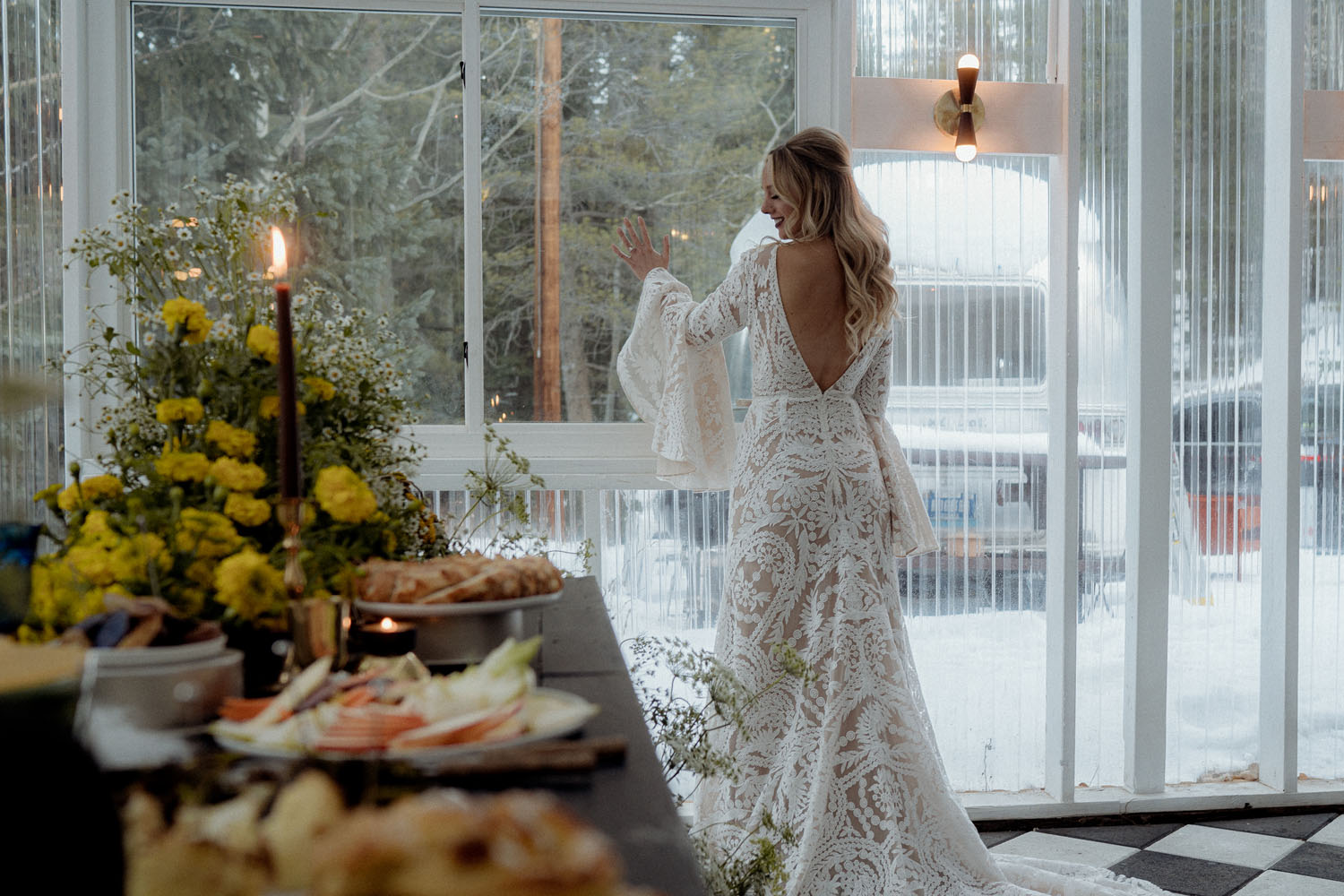 Snowy Colorado Wedding Inspiration
