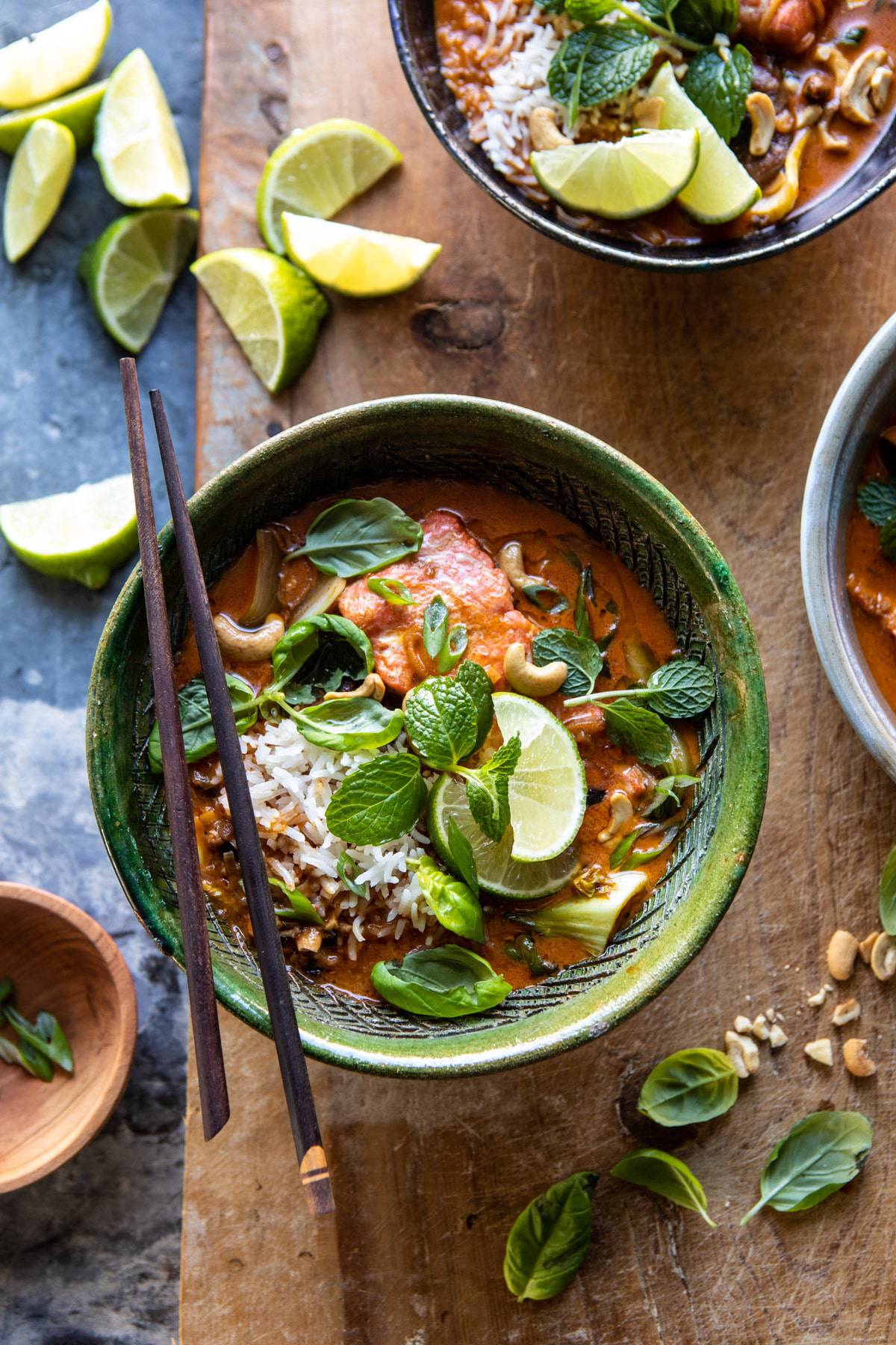 30-Minute Salmon Curry from Half Baked Harvest