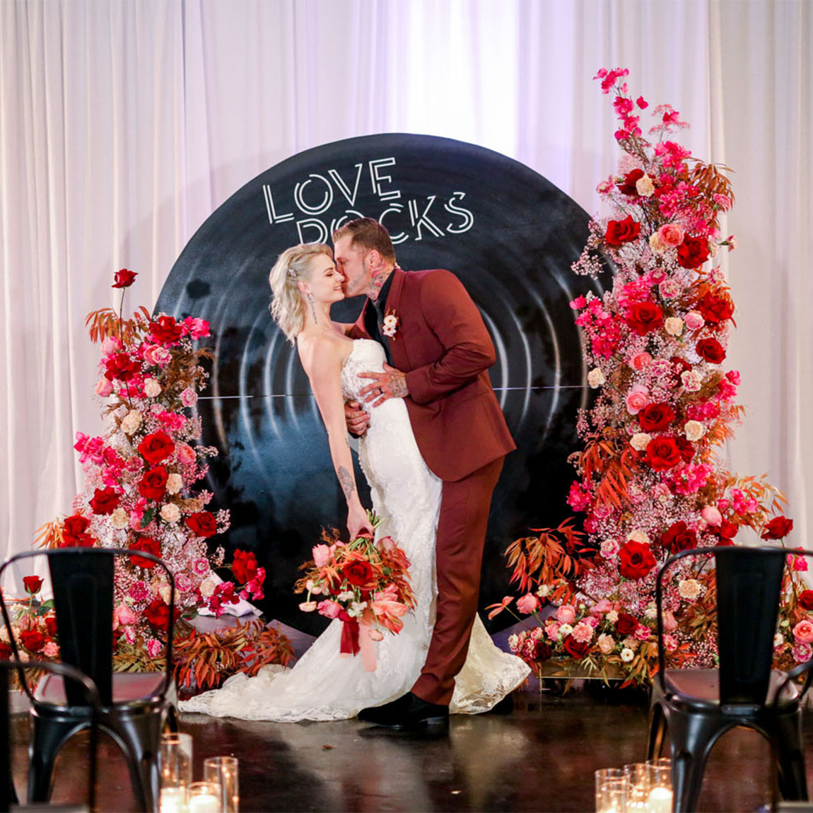 Love Rocks: Totally Non-Cheesy Valentine's Day Wedding Inspiration