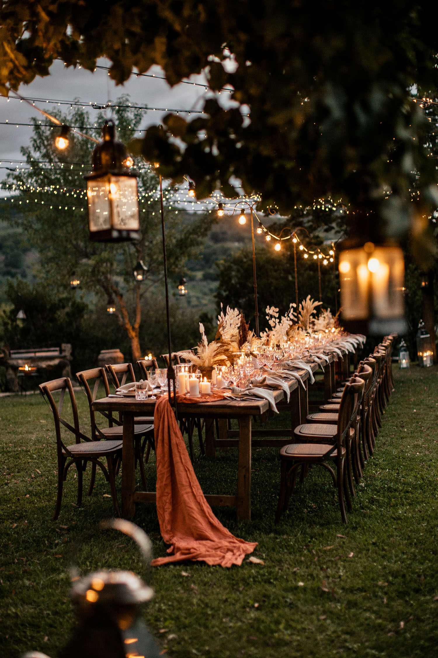 Summer Tuscany Intimate Wedding