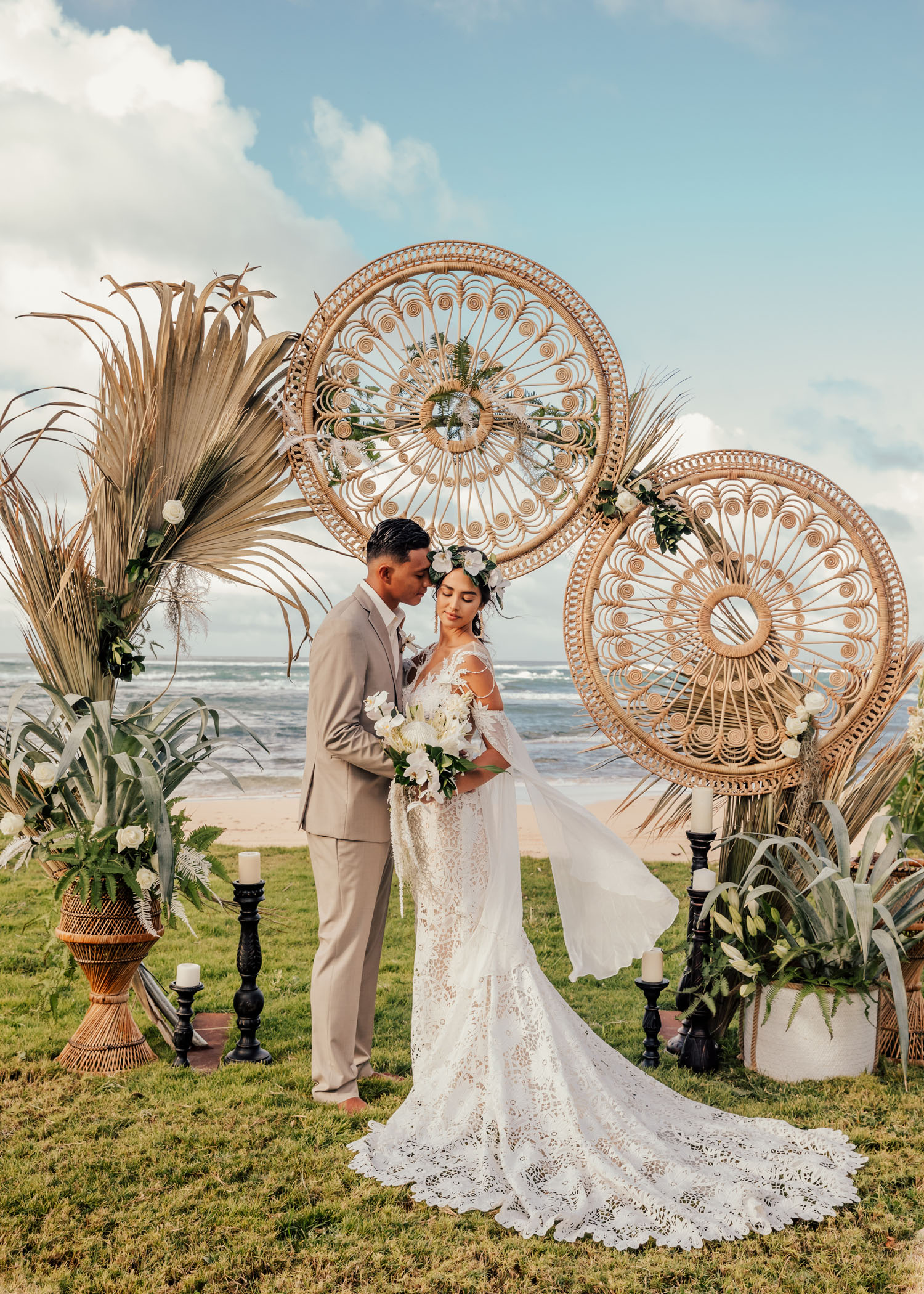 Tropical Boho Wedding Inspiration