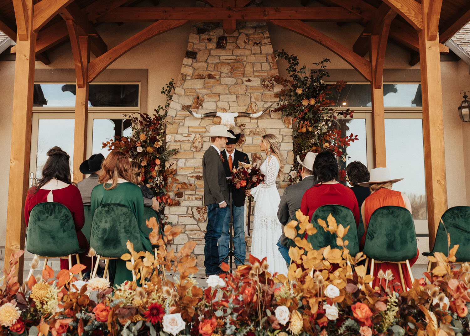 Colorado Cattle Ranch Micro Wedding Ceremony