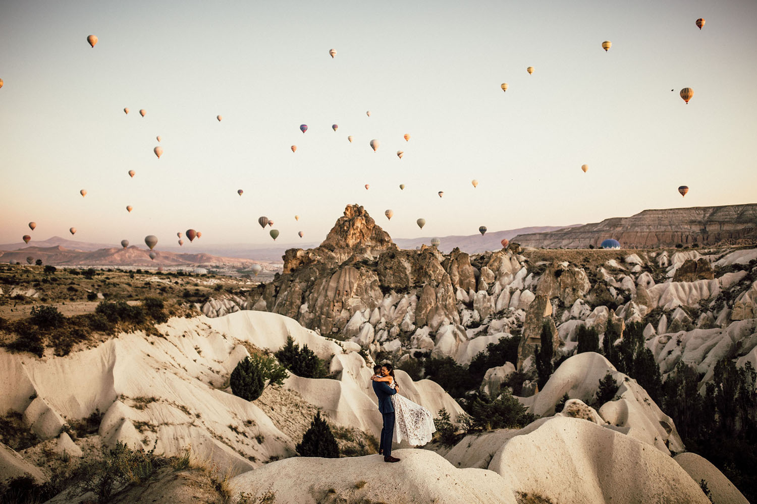 Cappadocia Turkey Balloon Elopement