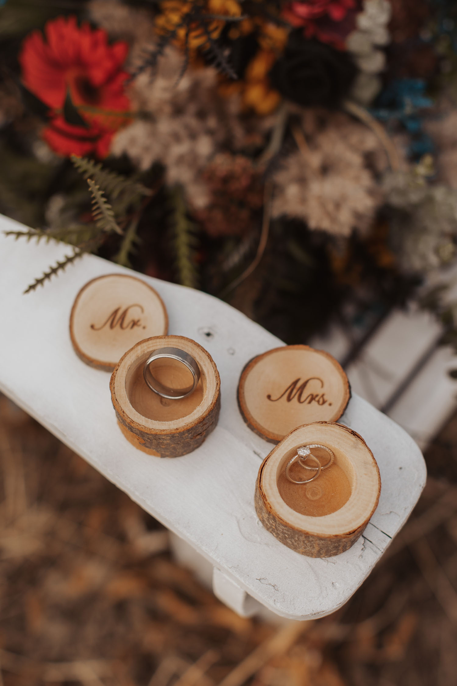 wooden ring boxes