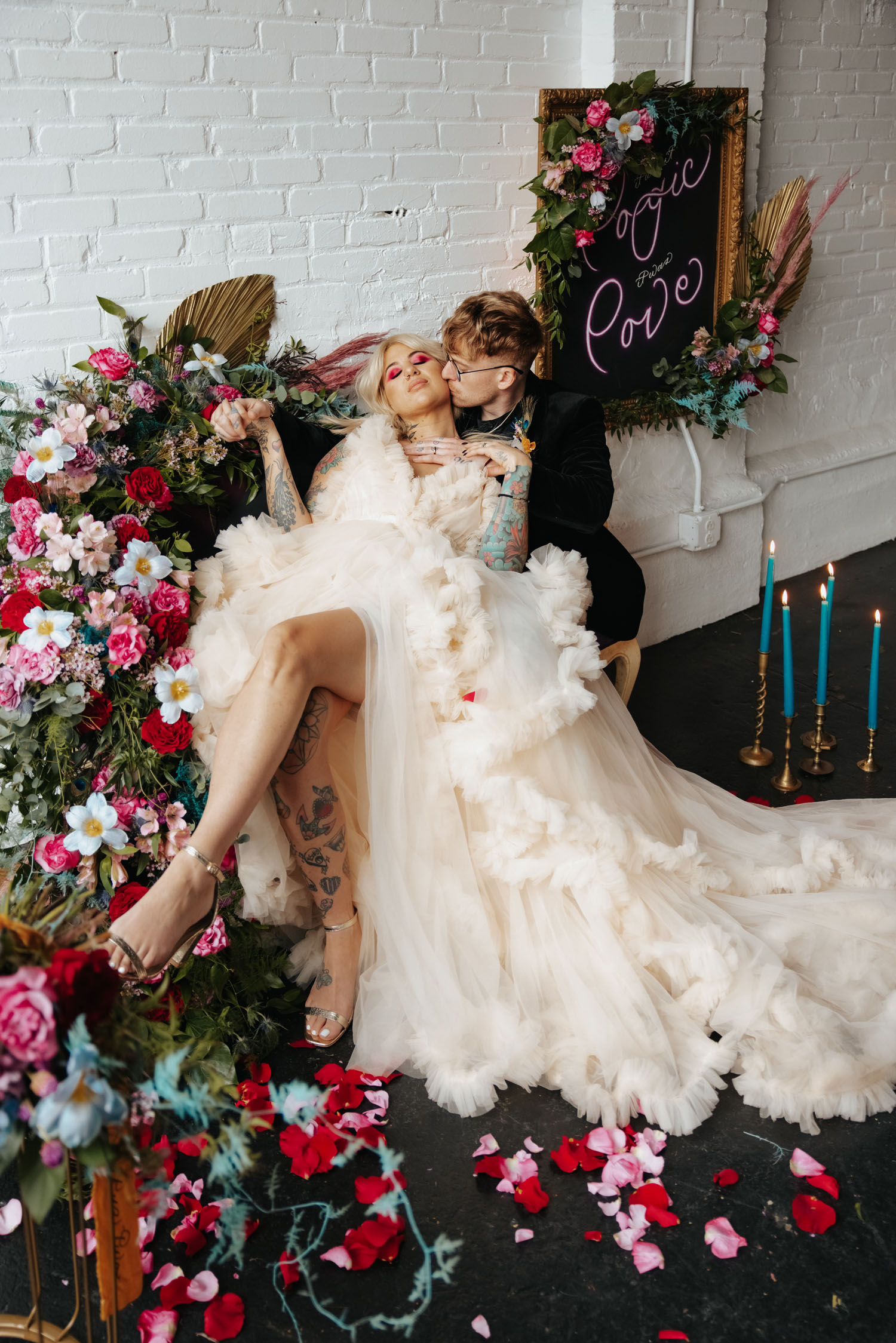 Carrie Big Sex and the City Themed Wedding
