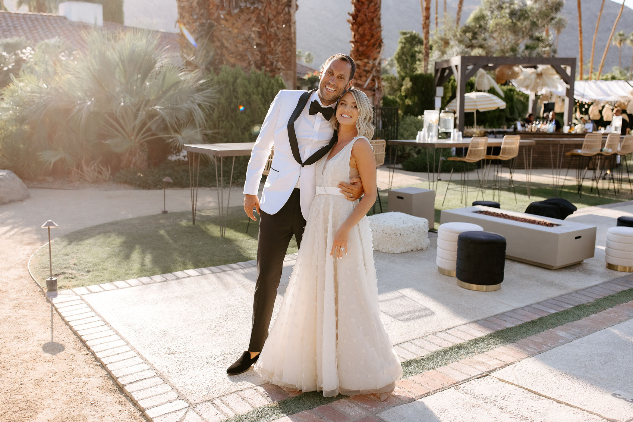 Unconventional Palm Springs Wedding