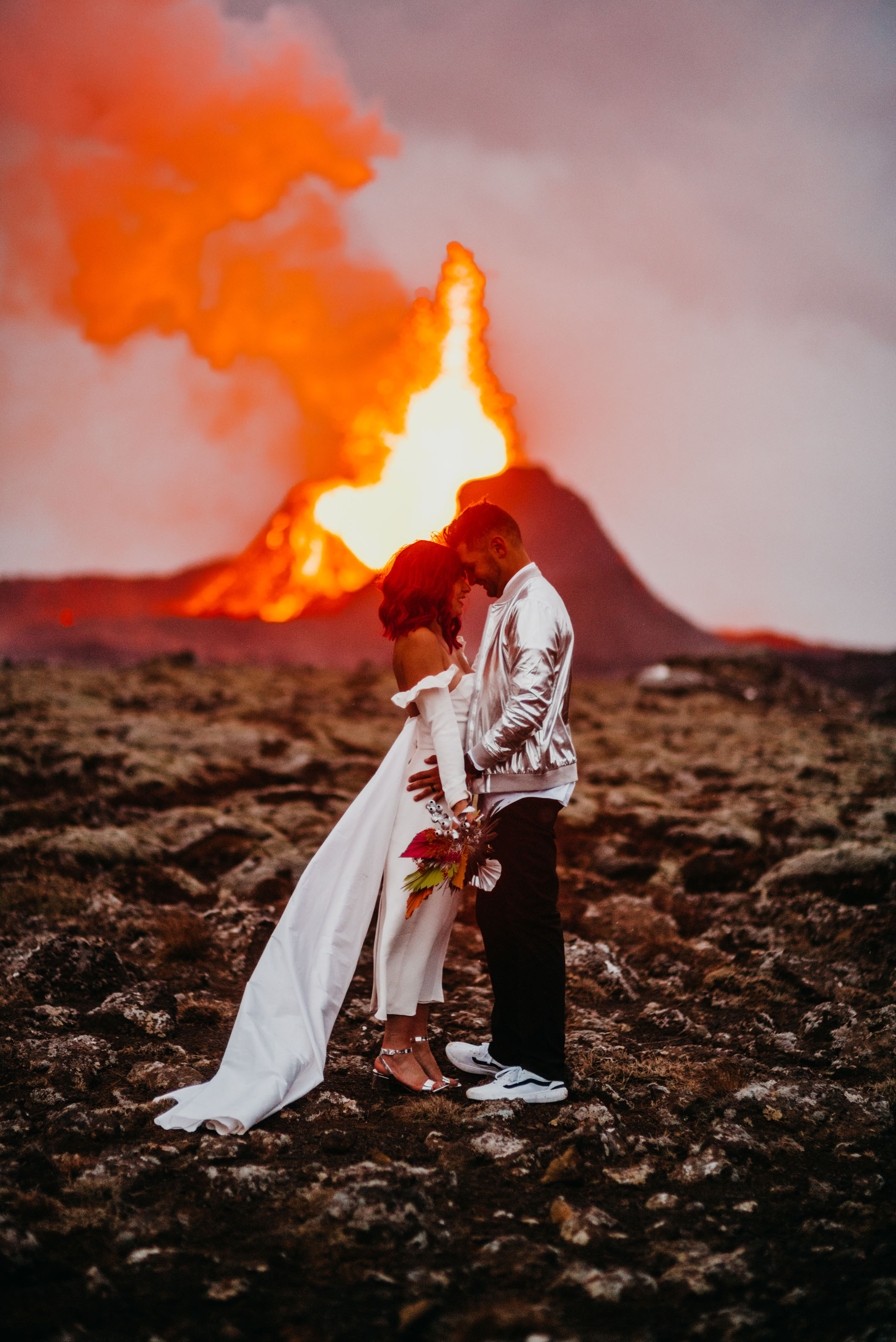 Volcano Wedding in Iceland