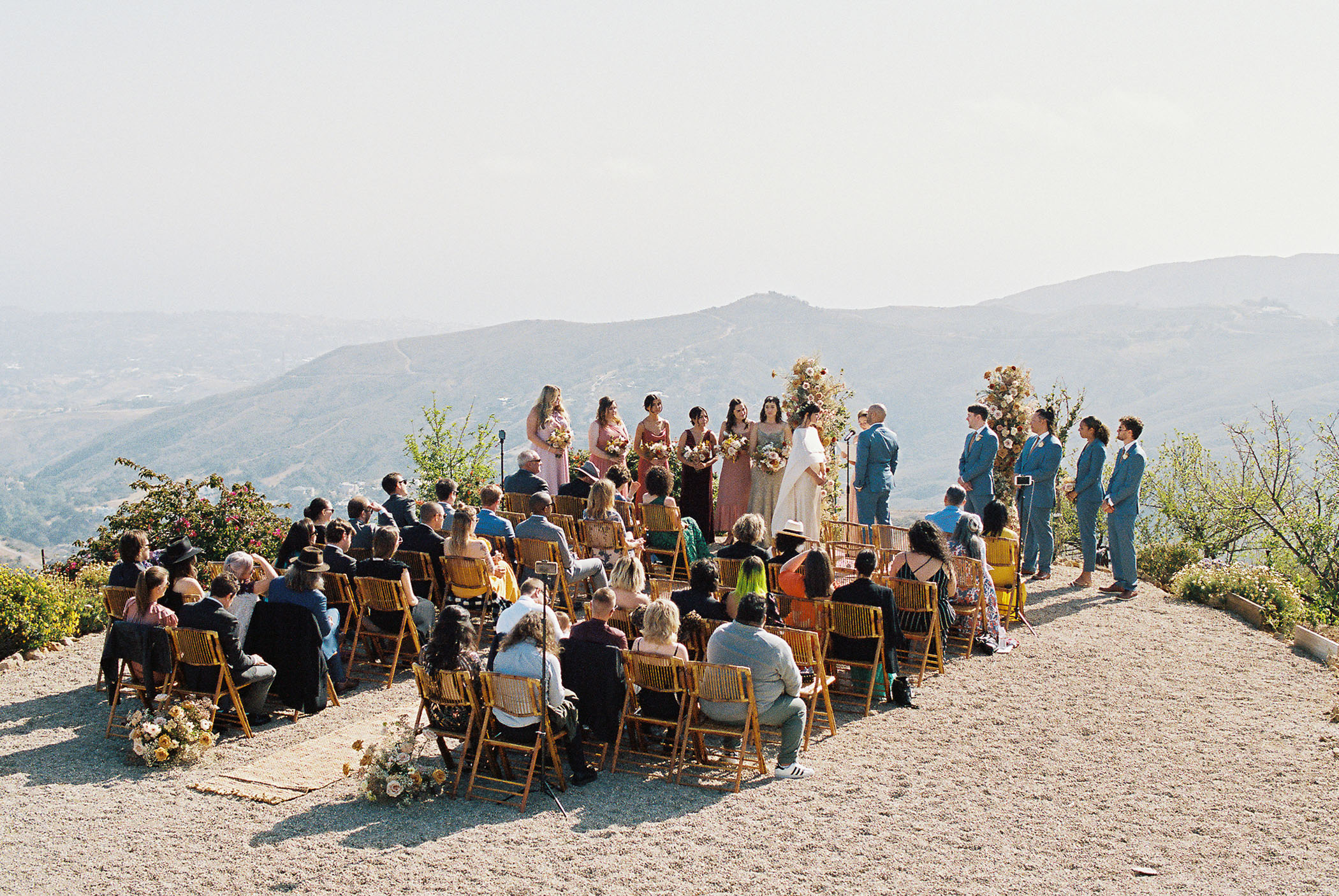 Spring Mountaintop Wedding
