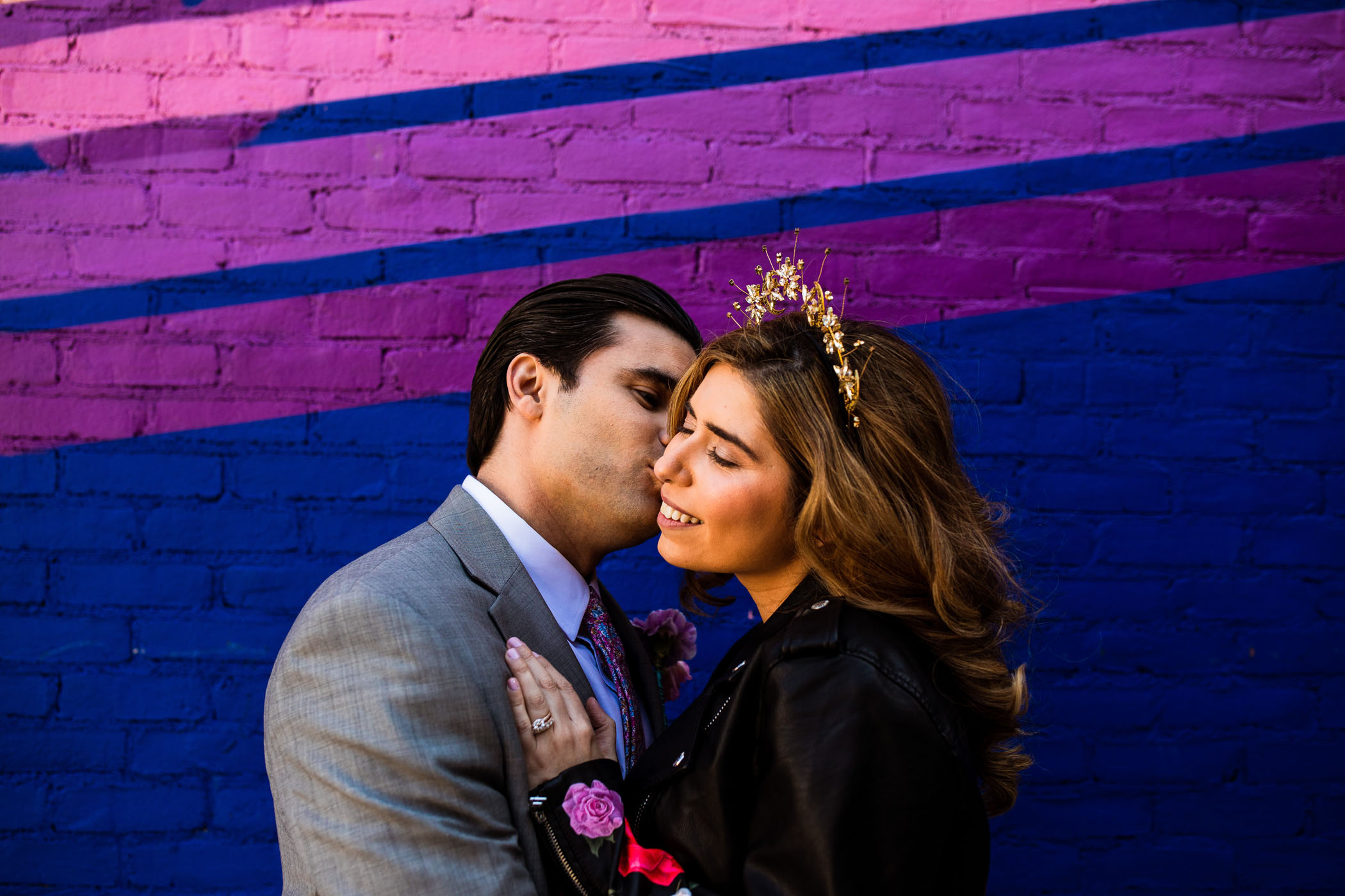 Colorful Brooklyn Elopement