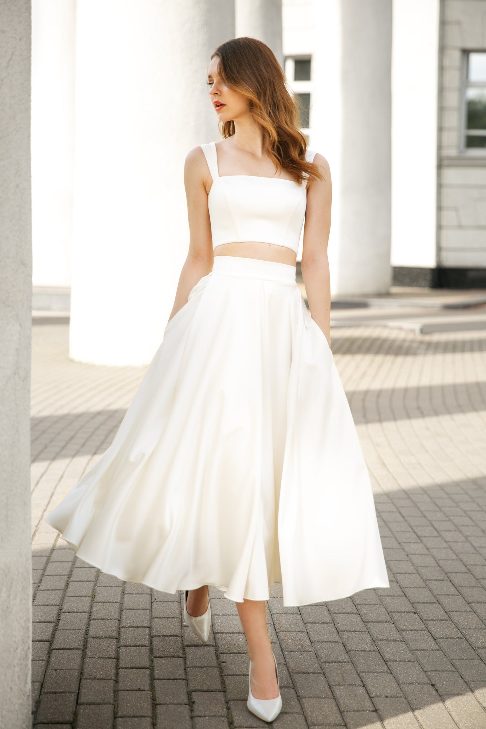28 Best Two-Piece Wedding Dresses + Bridal Separates For 2023