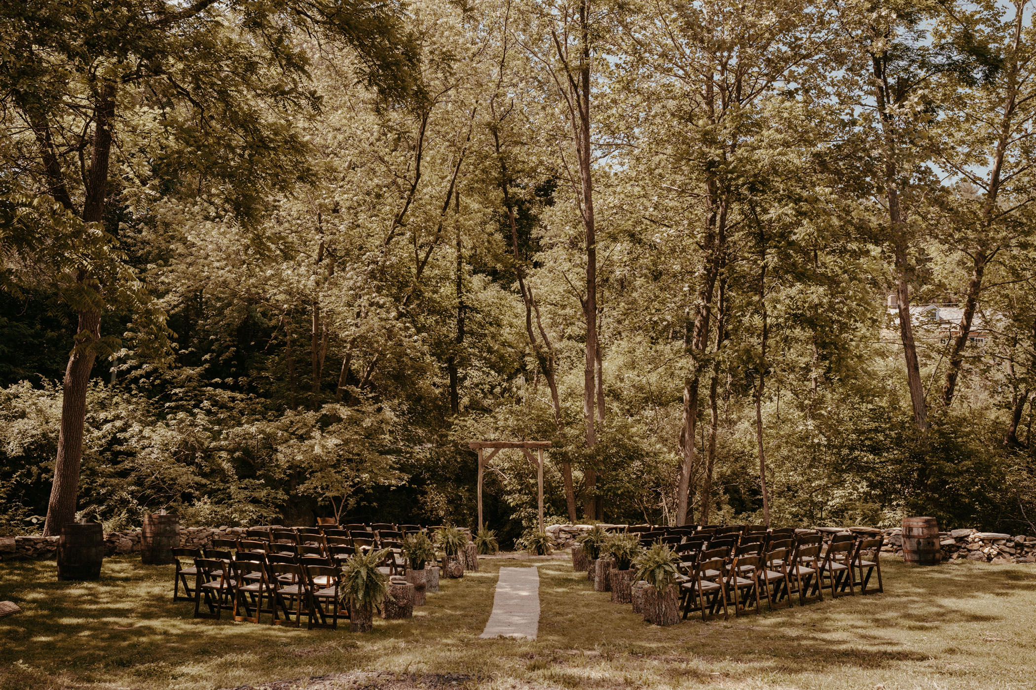 Maryland Woodland Mill Wedding