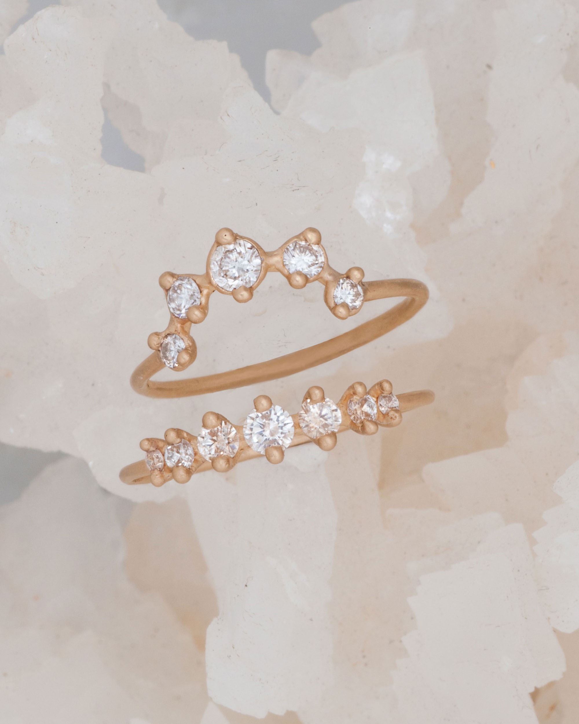 Unique + Sustainable Engagement Rings by Valley Rose Studio