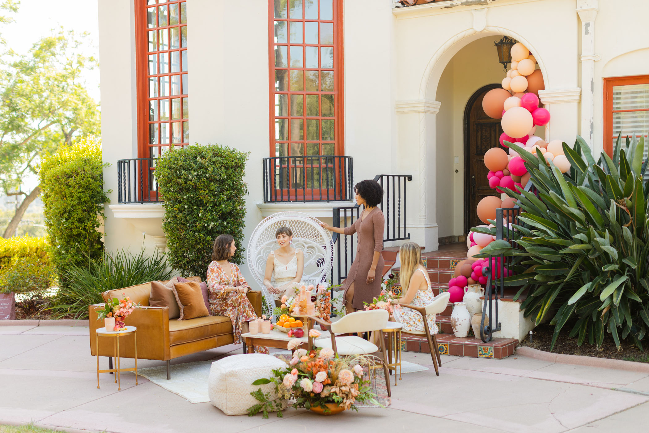 Lounge for a Fall Bridal Shower Inspiration