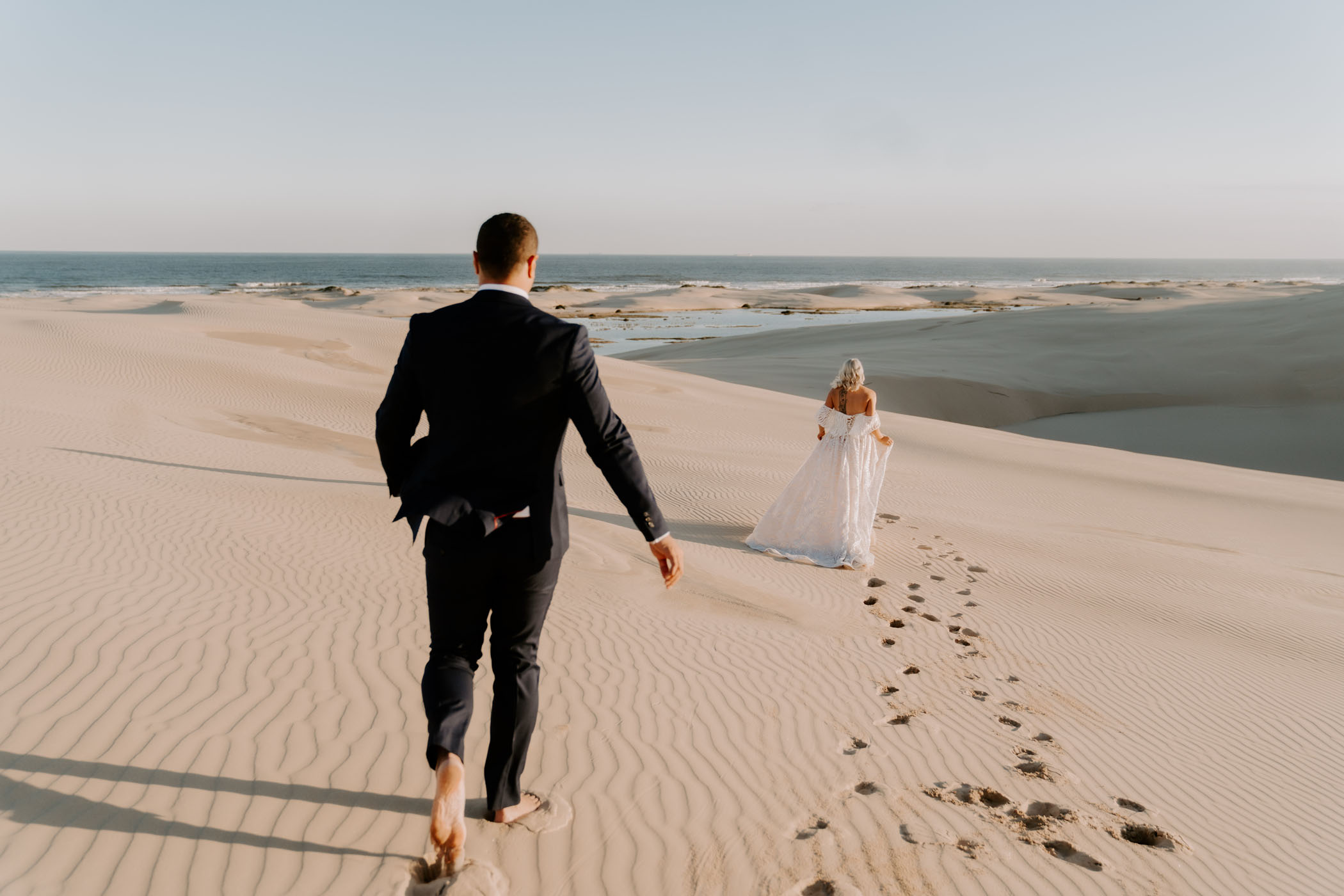Australian Sand Dune Wedding