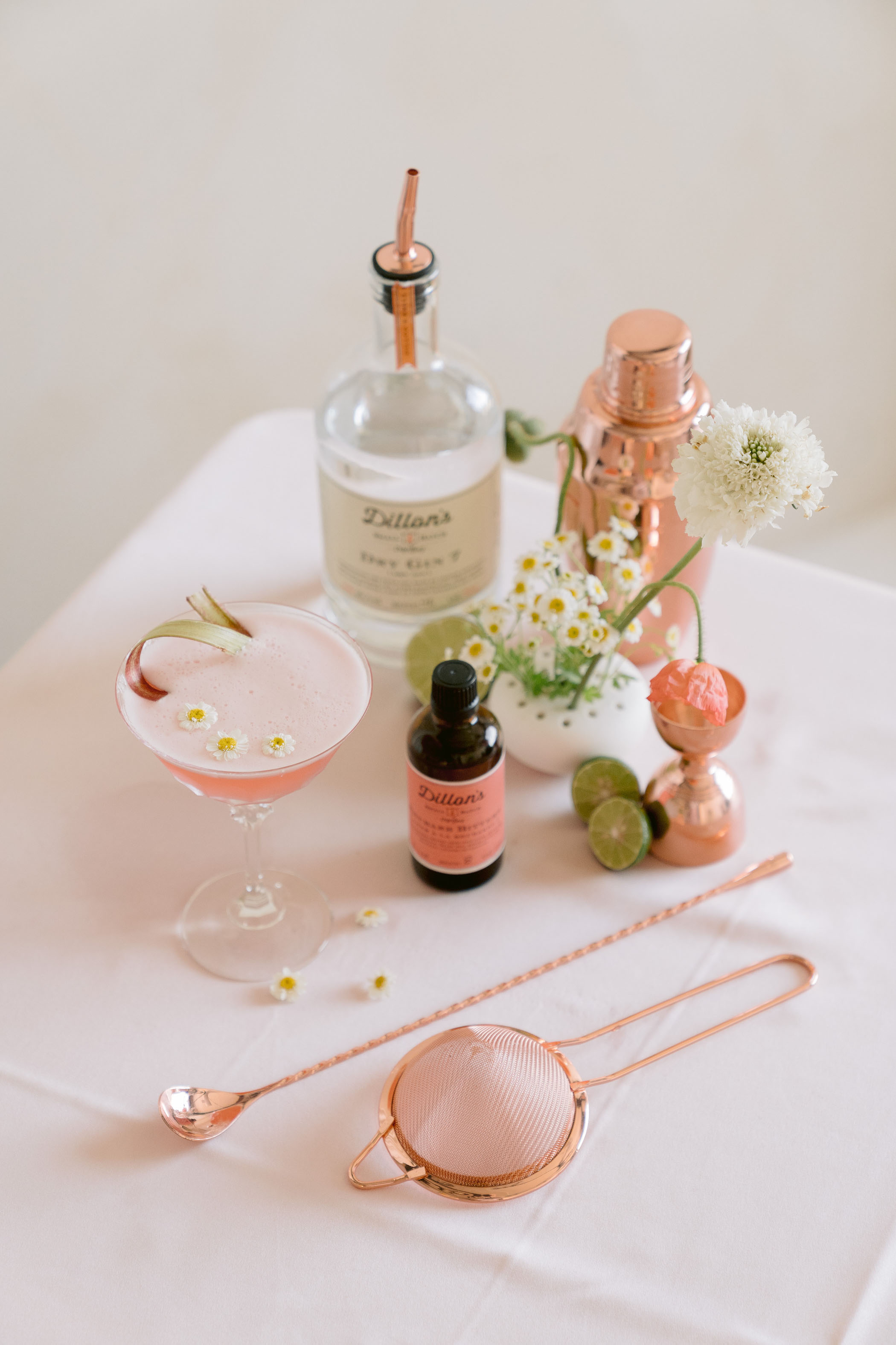 wedding cocktail with gin