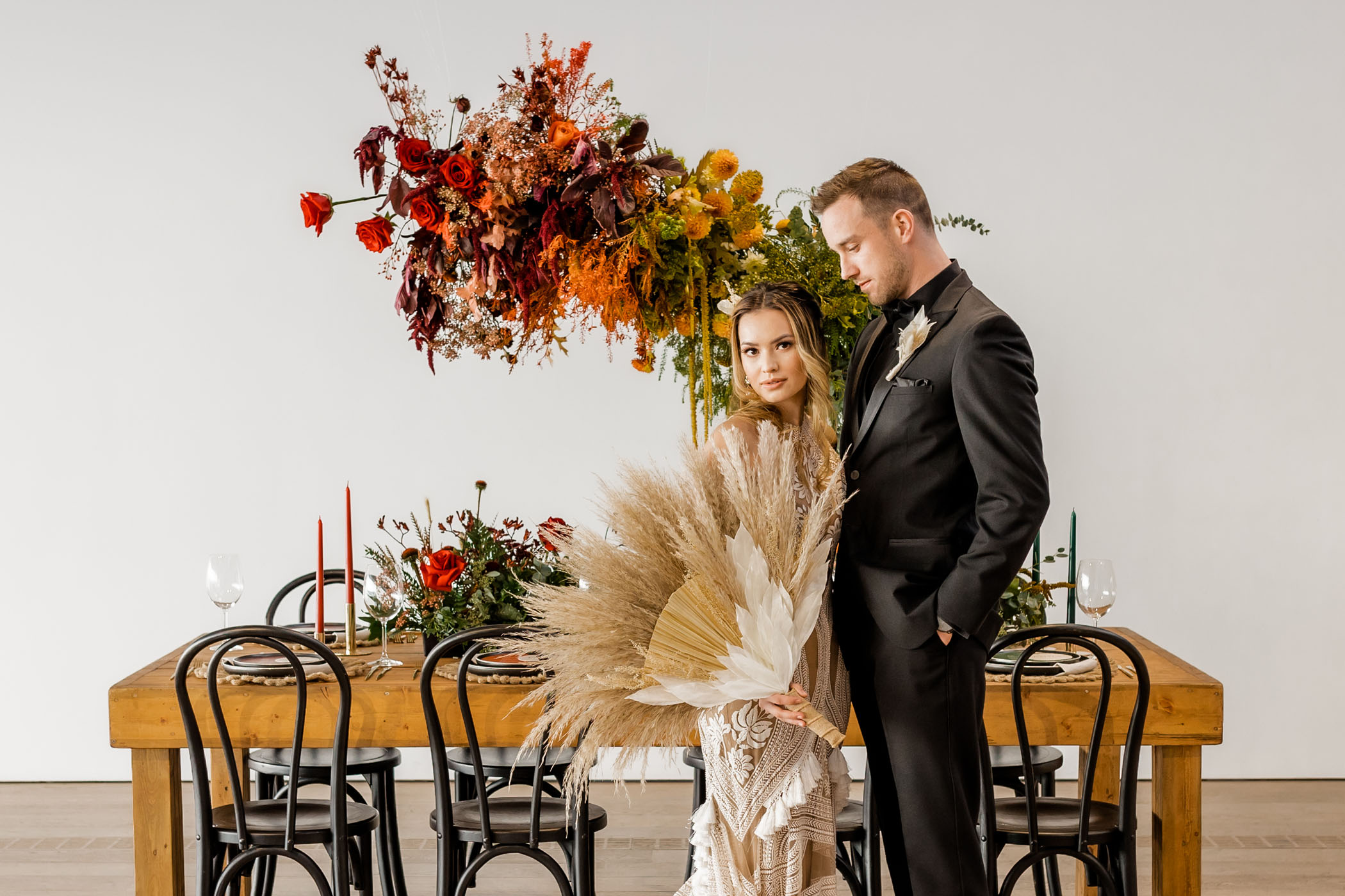 Fall Ombre Wedding Inspiration