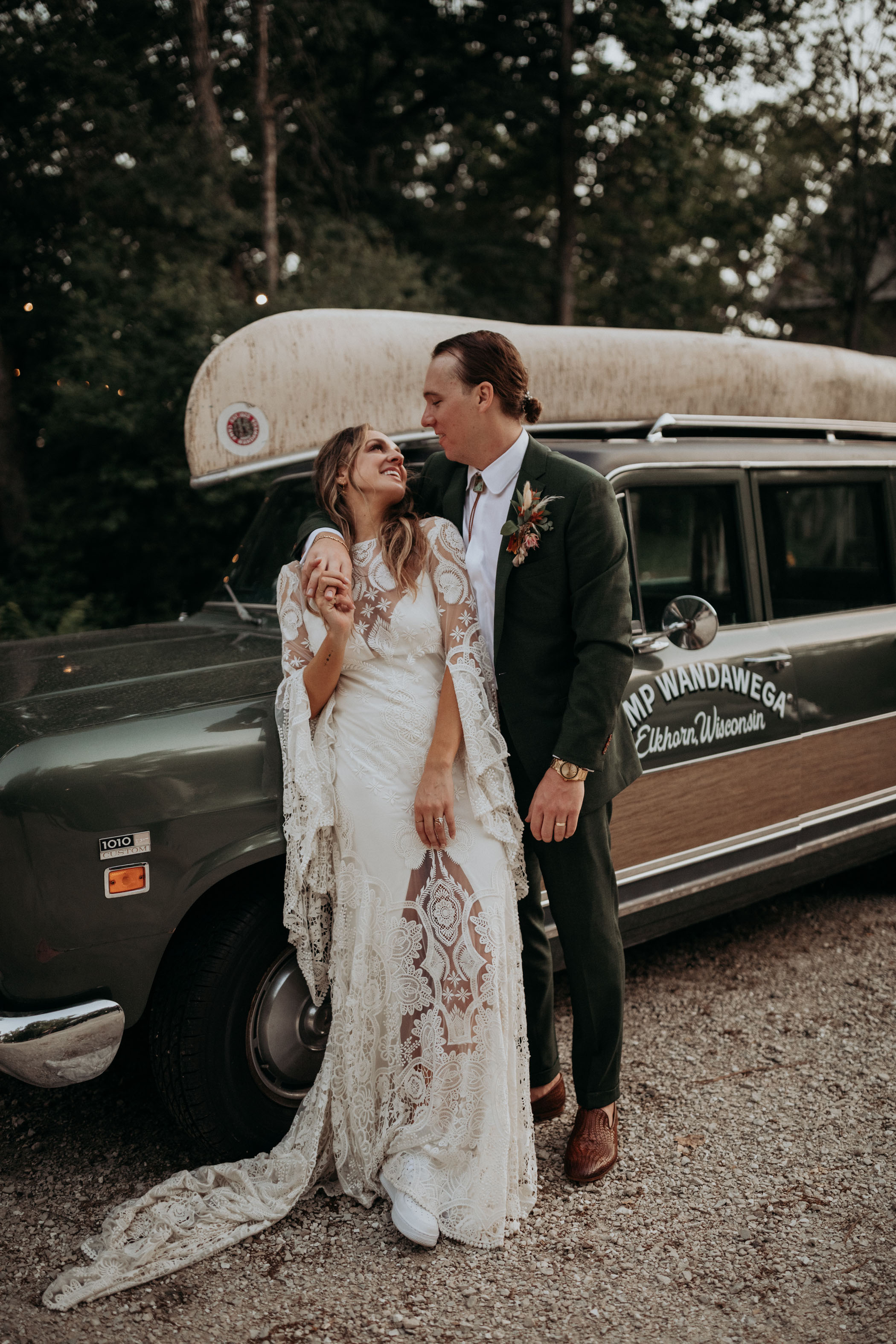 The Vibes at This Festival-Themed Wedding Held at a Summer Camp Were Perfectly on Point