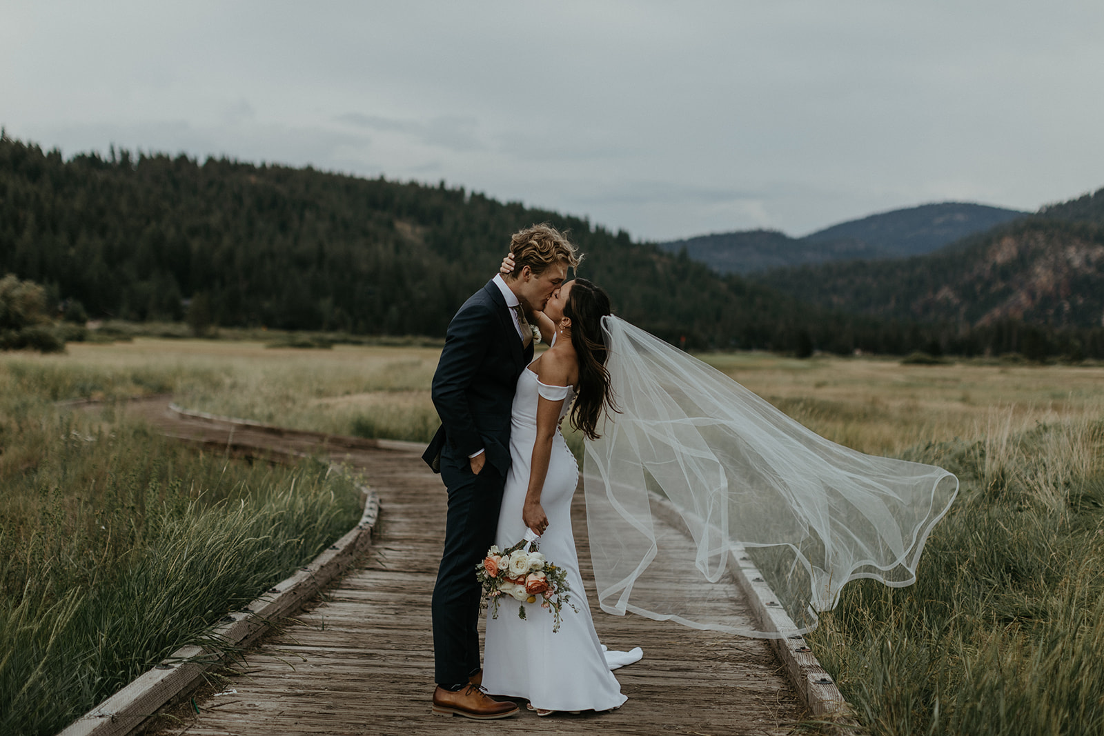 Rustic Lake Tahoe Wedding