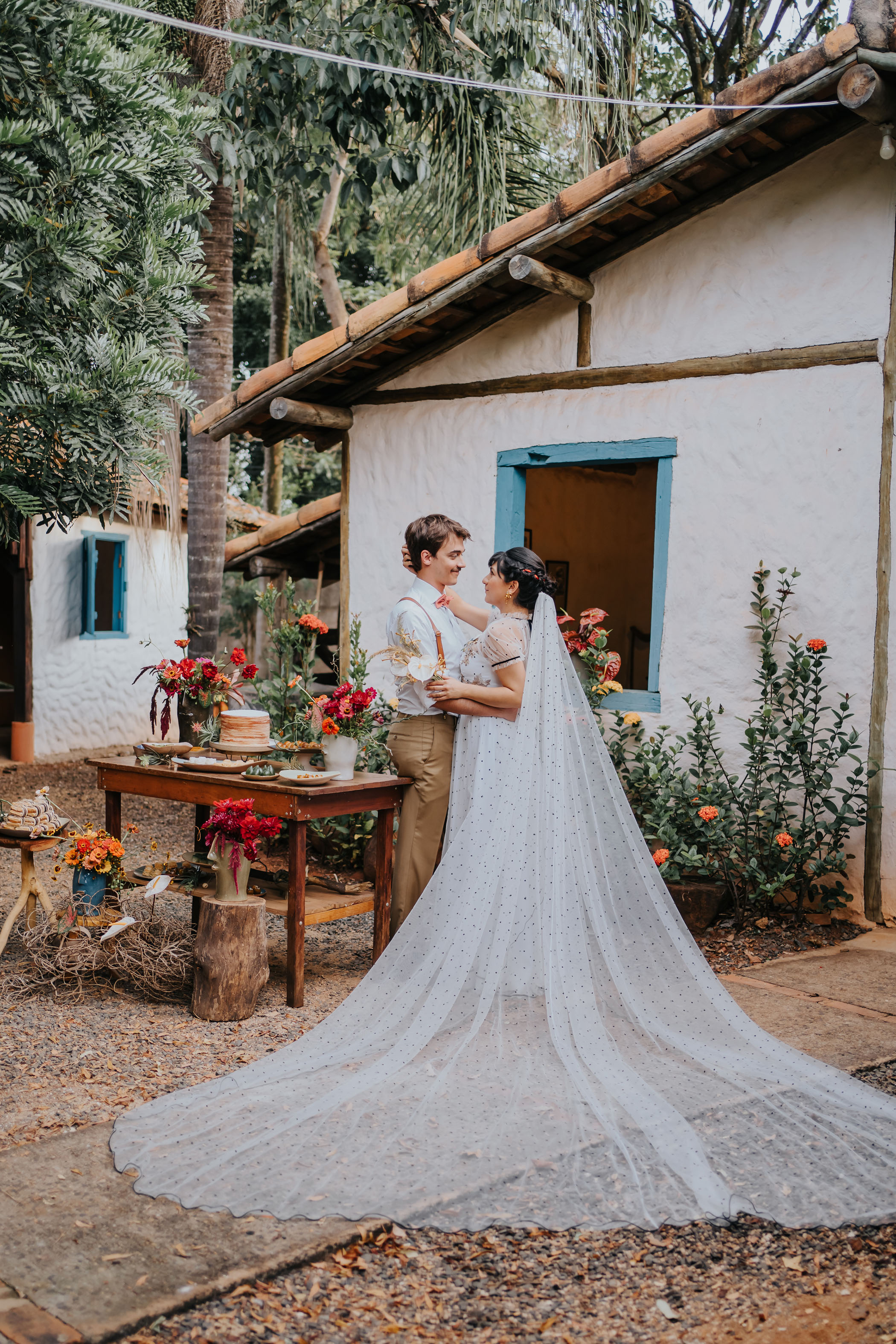 Brazilian Backyard Inspired Wedding