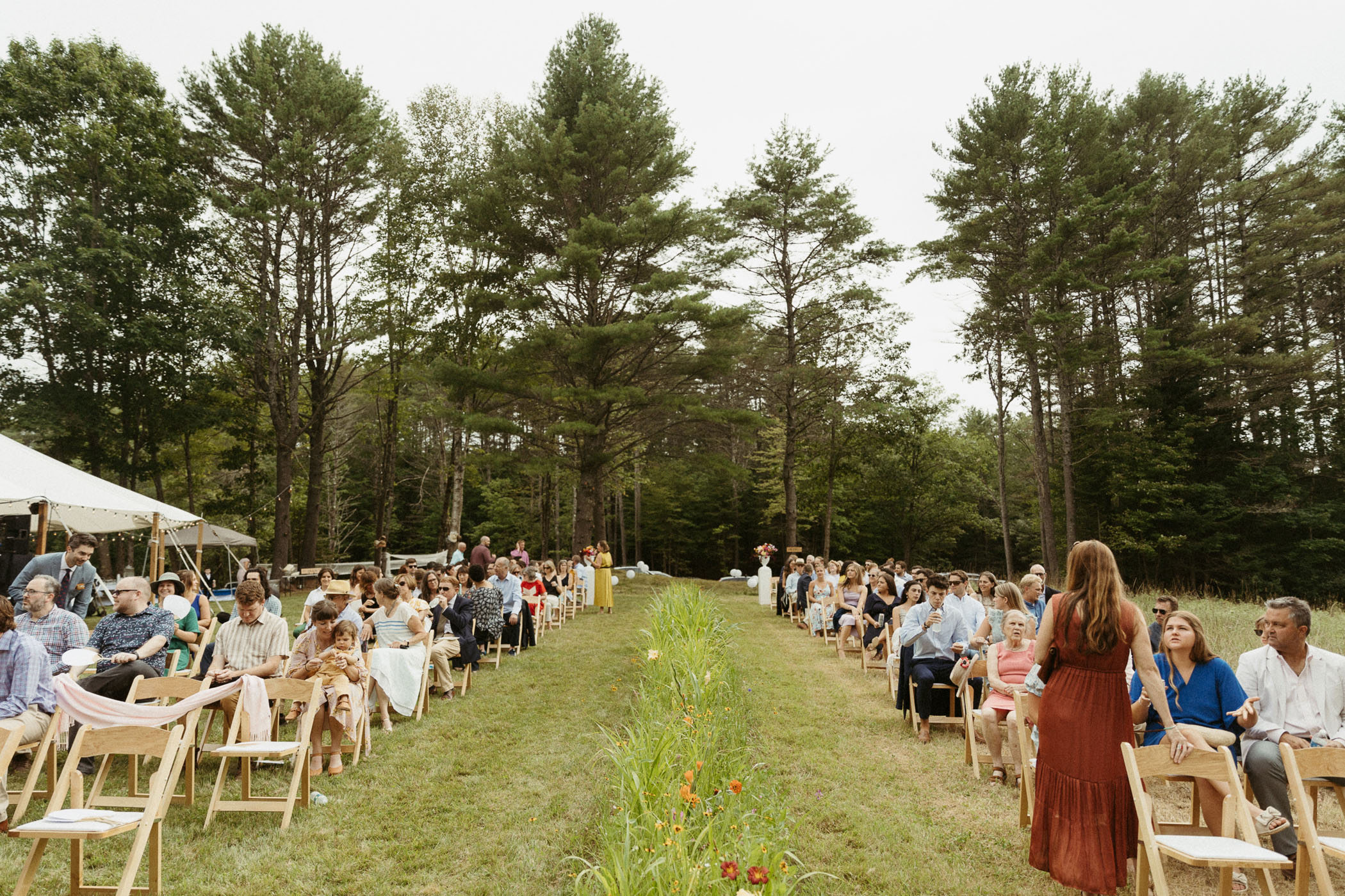 Freeport Maine Backyard Wedding