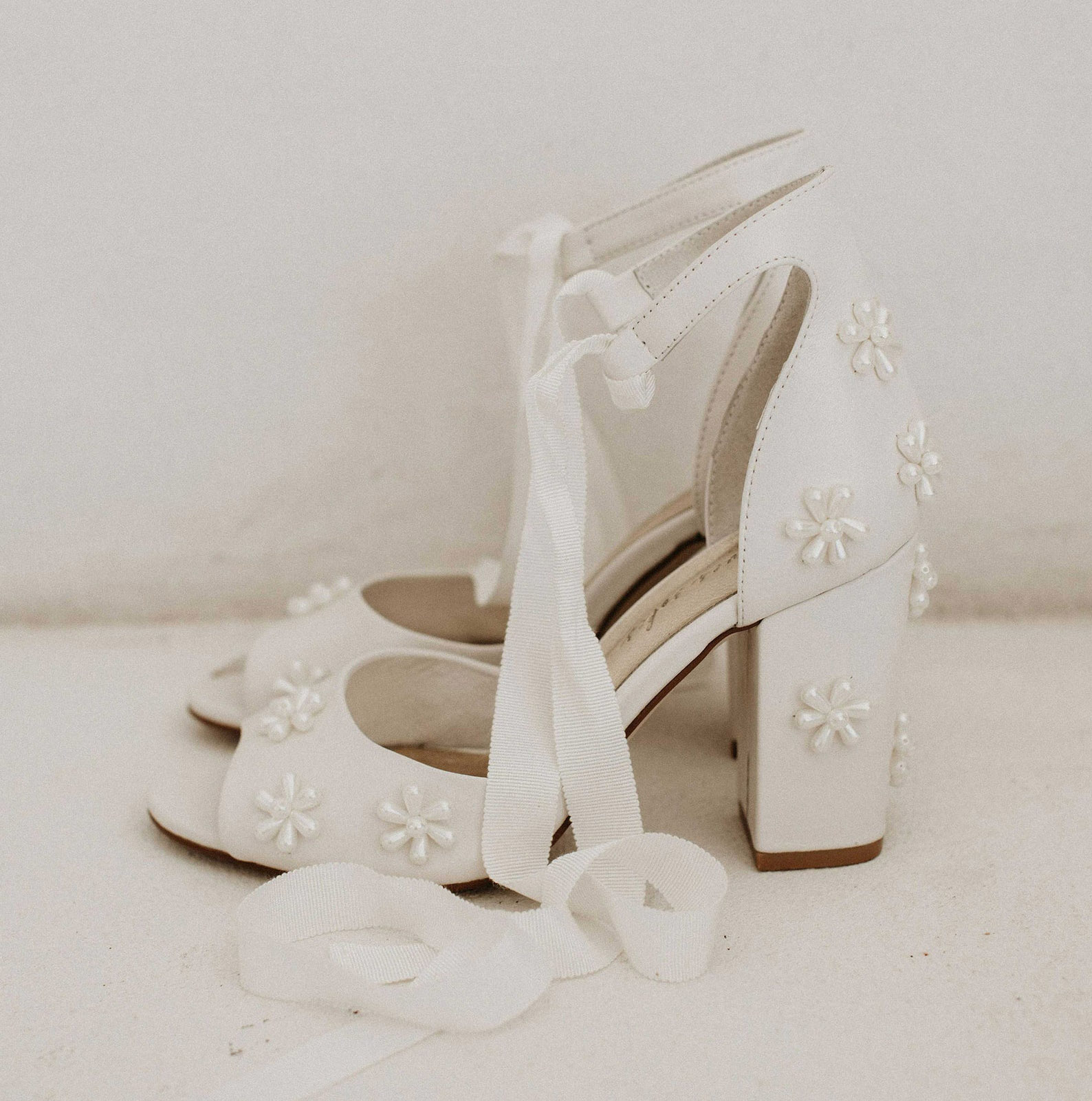 pearl wedding shoes from etsy