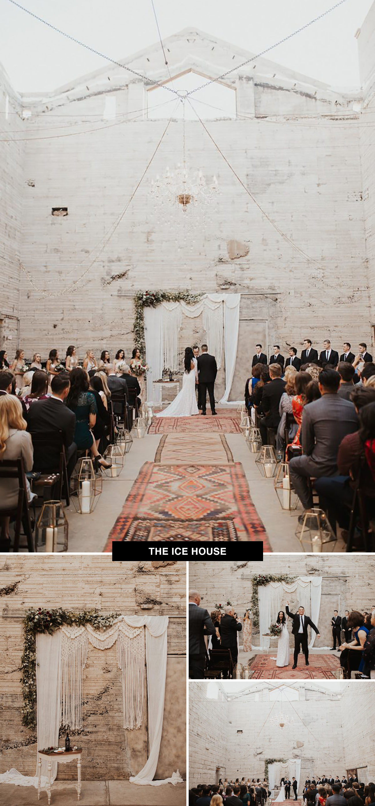 The Ice House wedding venue in Phoenix, Arizona is a cool place to get married