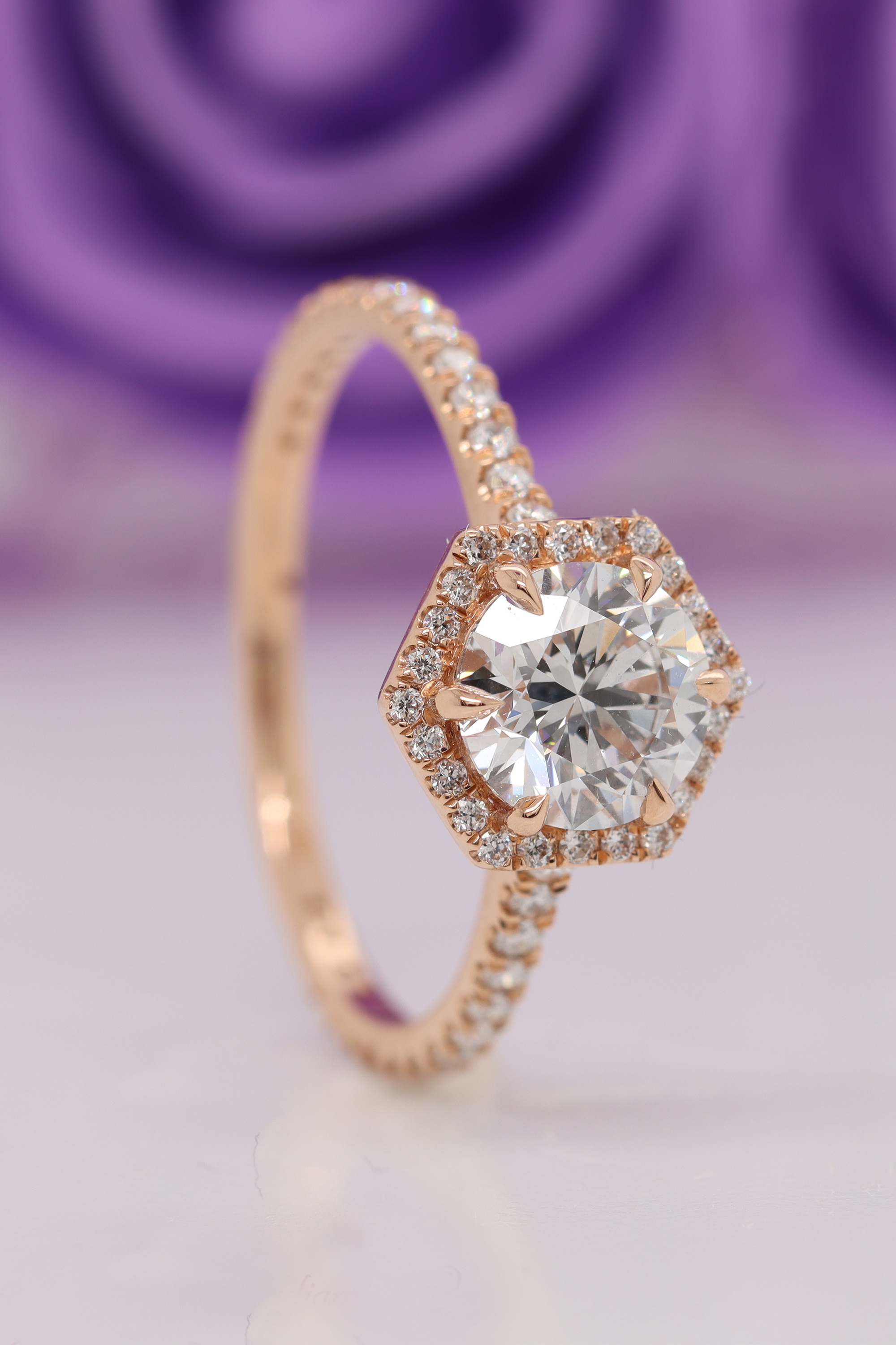 Up Close + Personal with Engagement Rings by Fascinating Diamonds