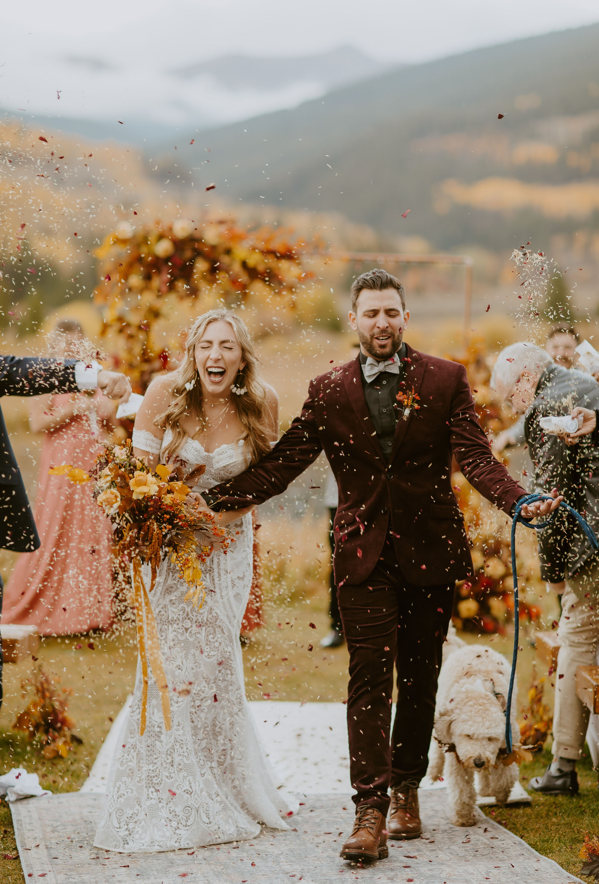 Vail Colorado Autumn Wedding