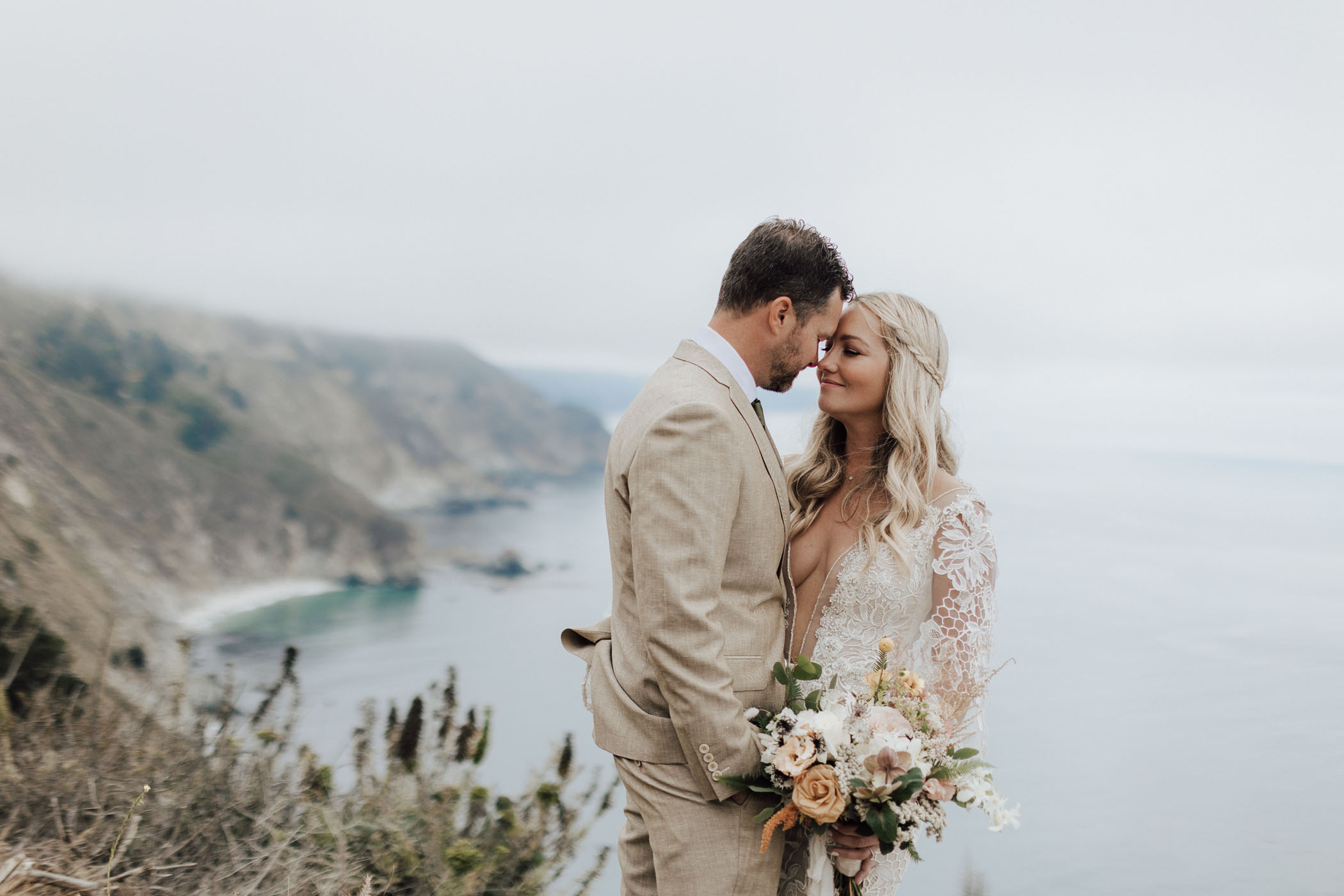 Cliffside Wedding in Big Sur