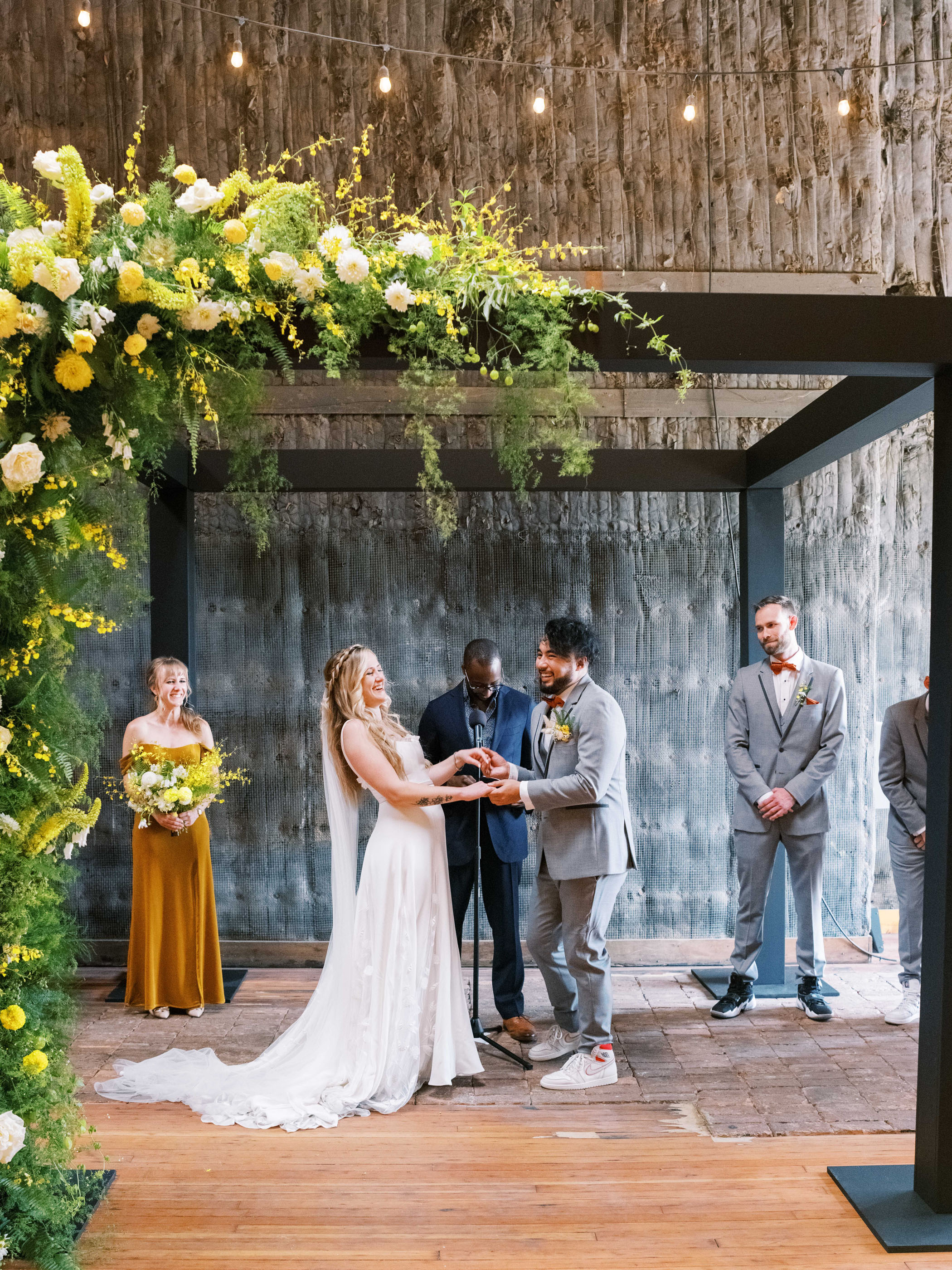 Colorful Summer Wedding in Detroit