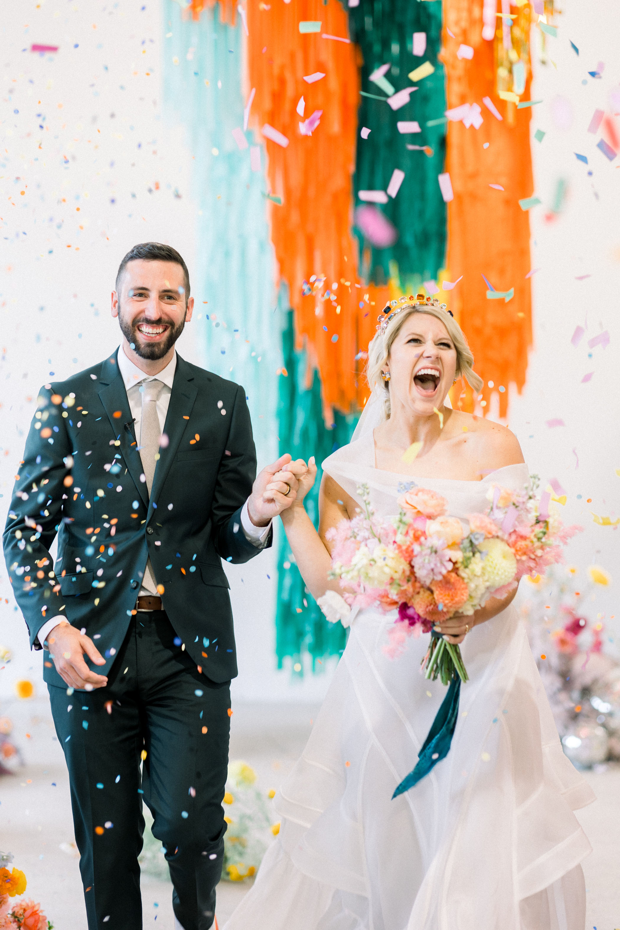 Bright Colorful Minneapolis Wedding