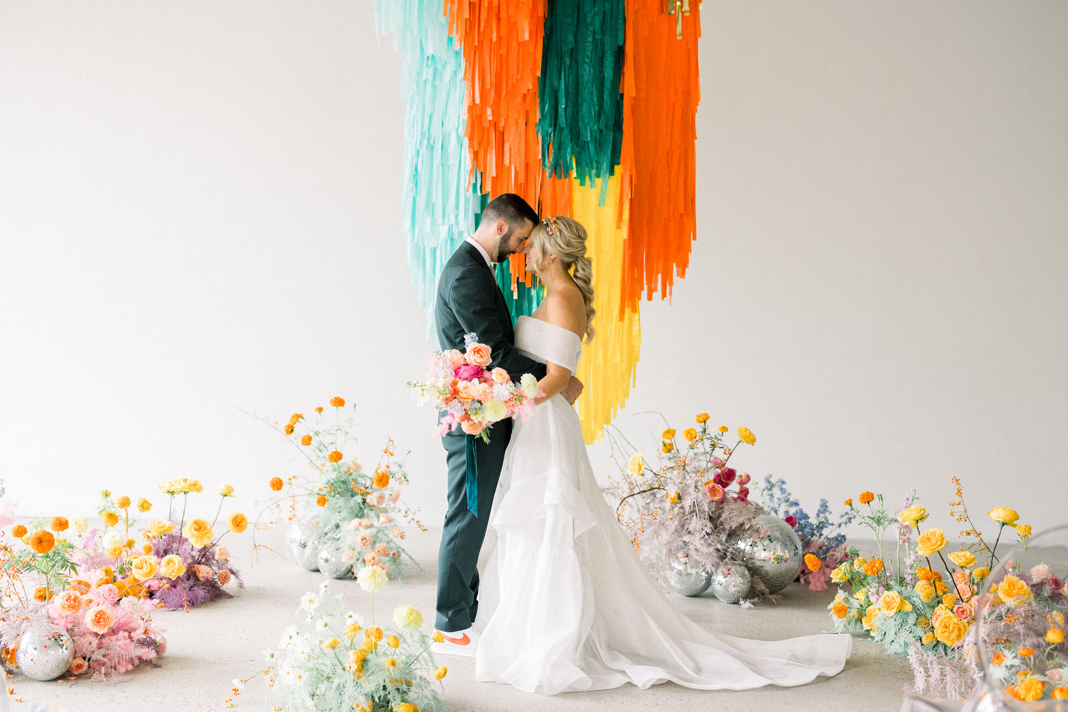 Bright Colorful Minneapolis Wedding