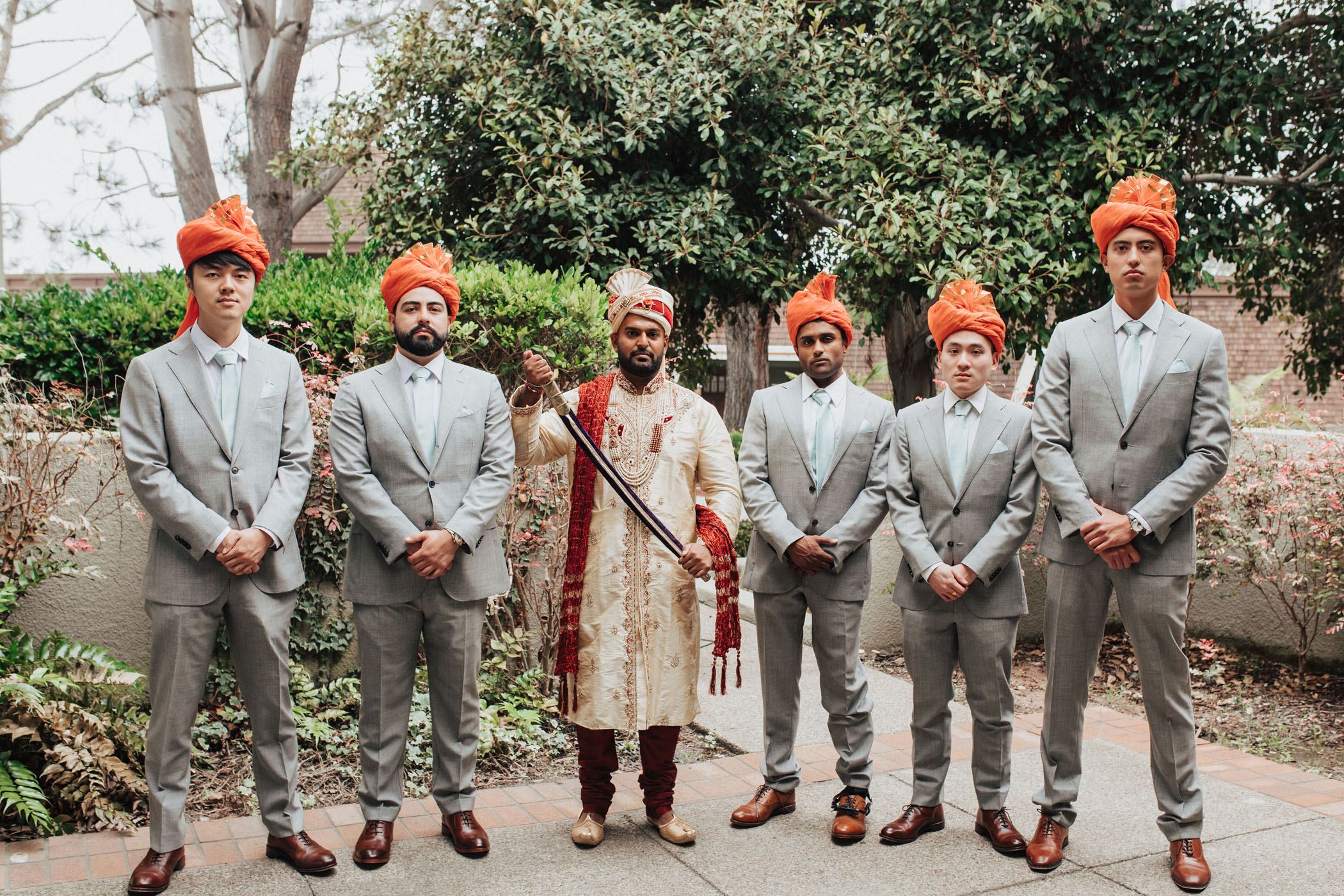 Indian-Western Hybrid Wedding Attire