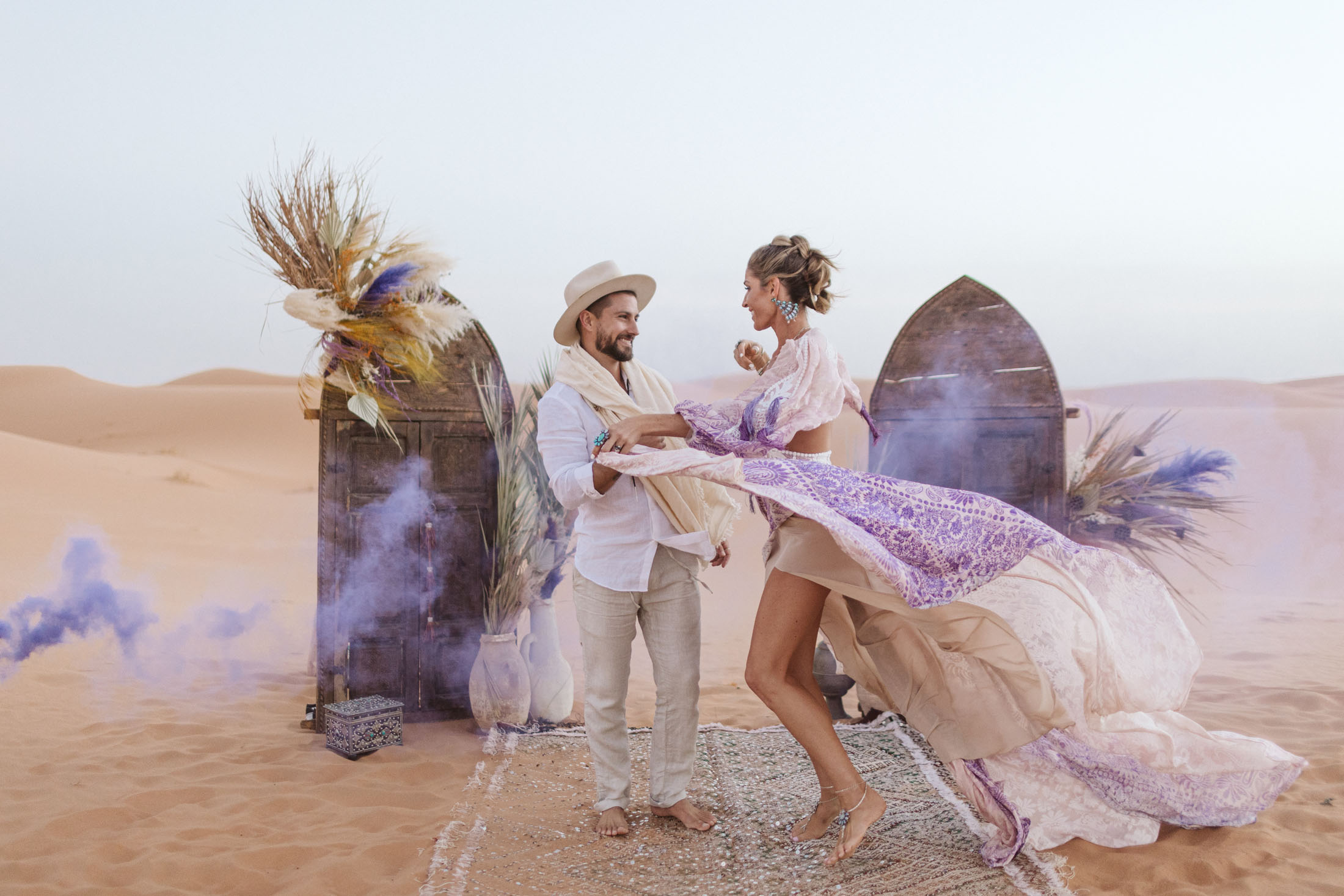 Sahara Desert Wedding