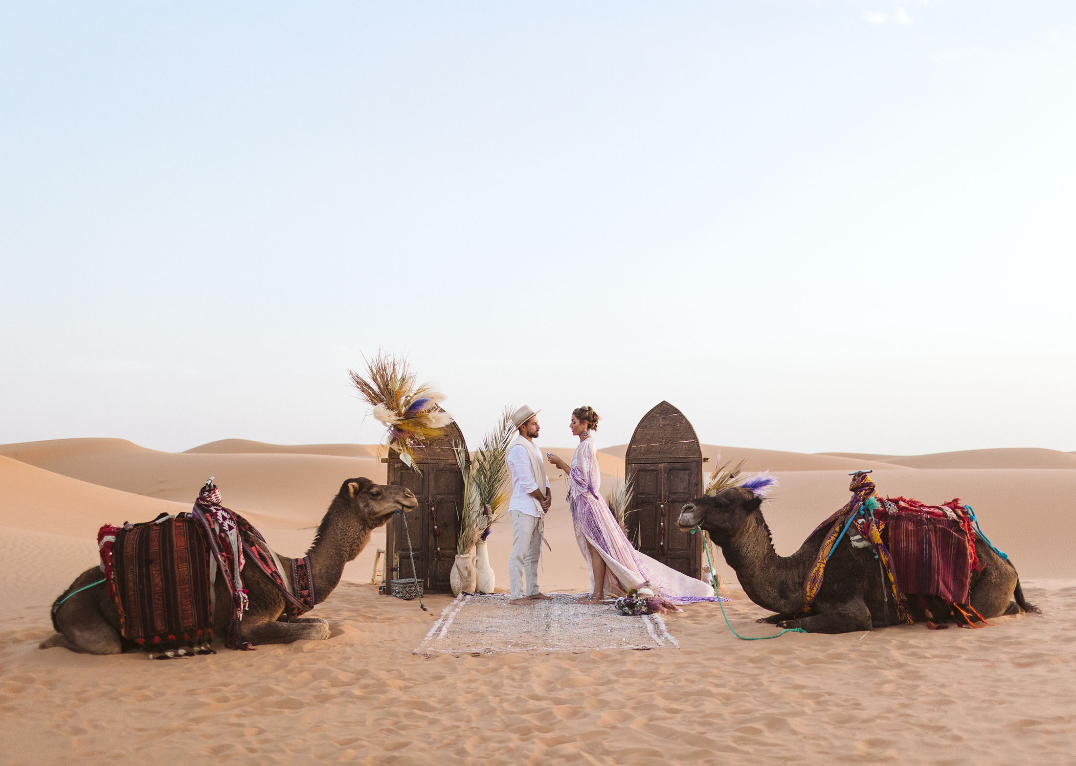 Sahara Desert Wedding