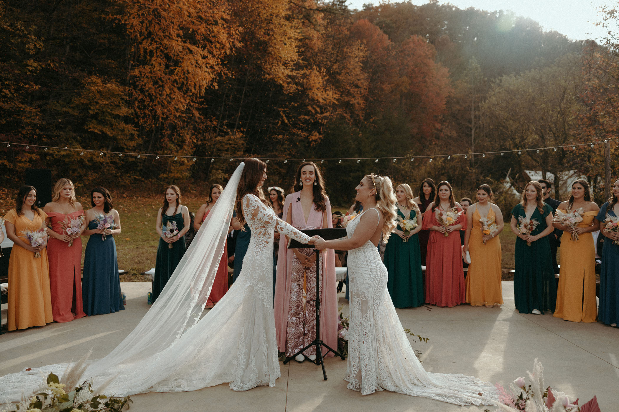 Smoky Mountains LGBTQ+ Glamping Wedding