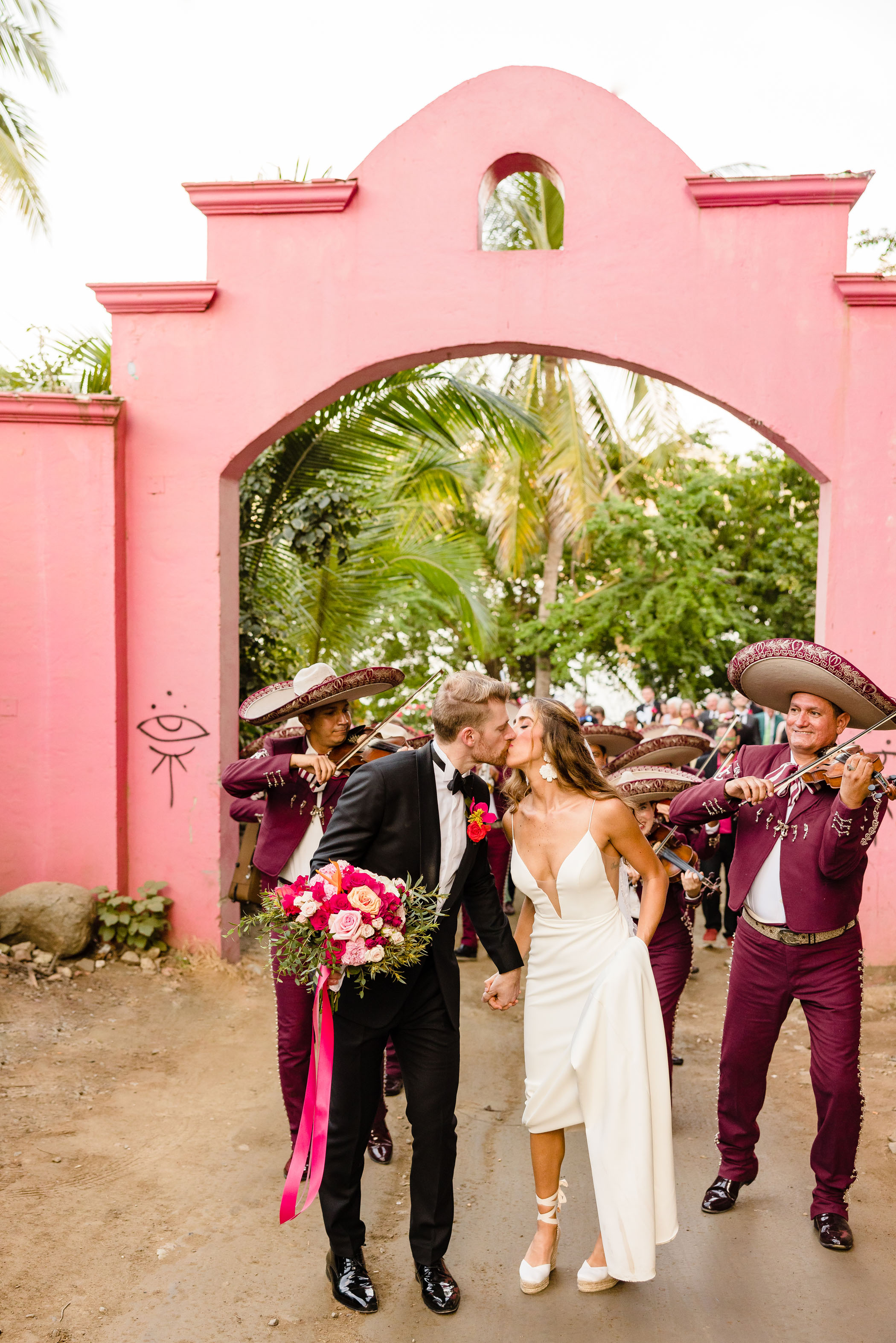 Colorful Destination Wedding Sayulita Mexico