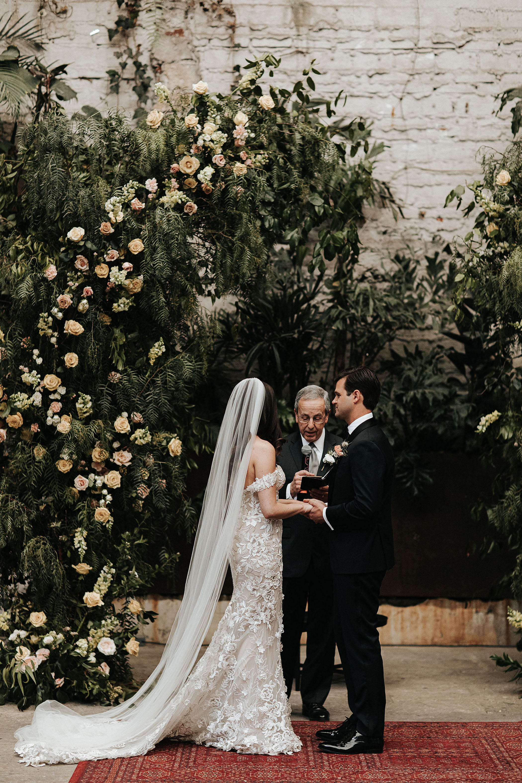 Sultry and Romantic Mexico City Wedding Ceremony