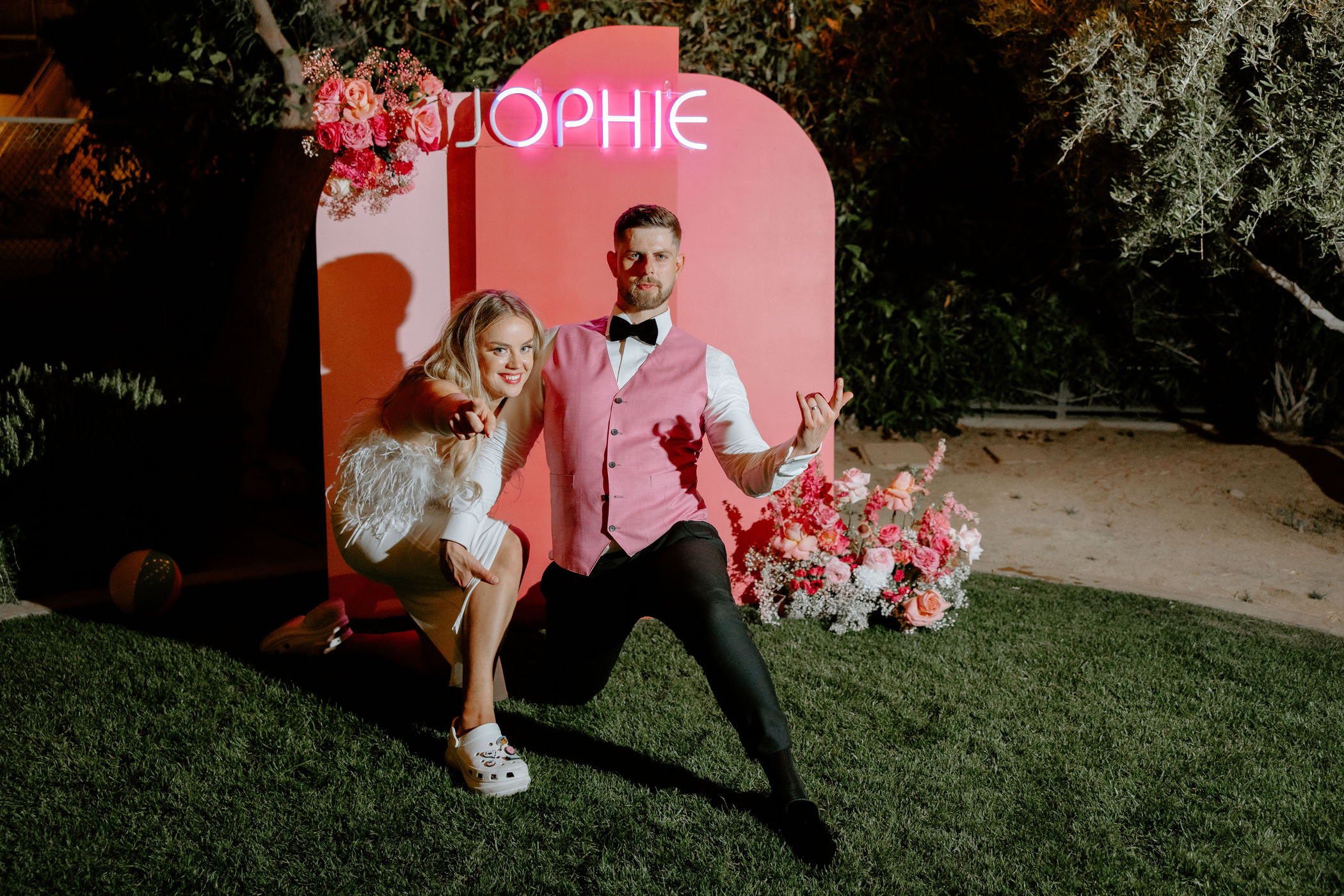Barbie Hot Pink Wedding at the Ace Hotel Palm Springs