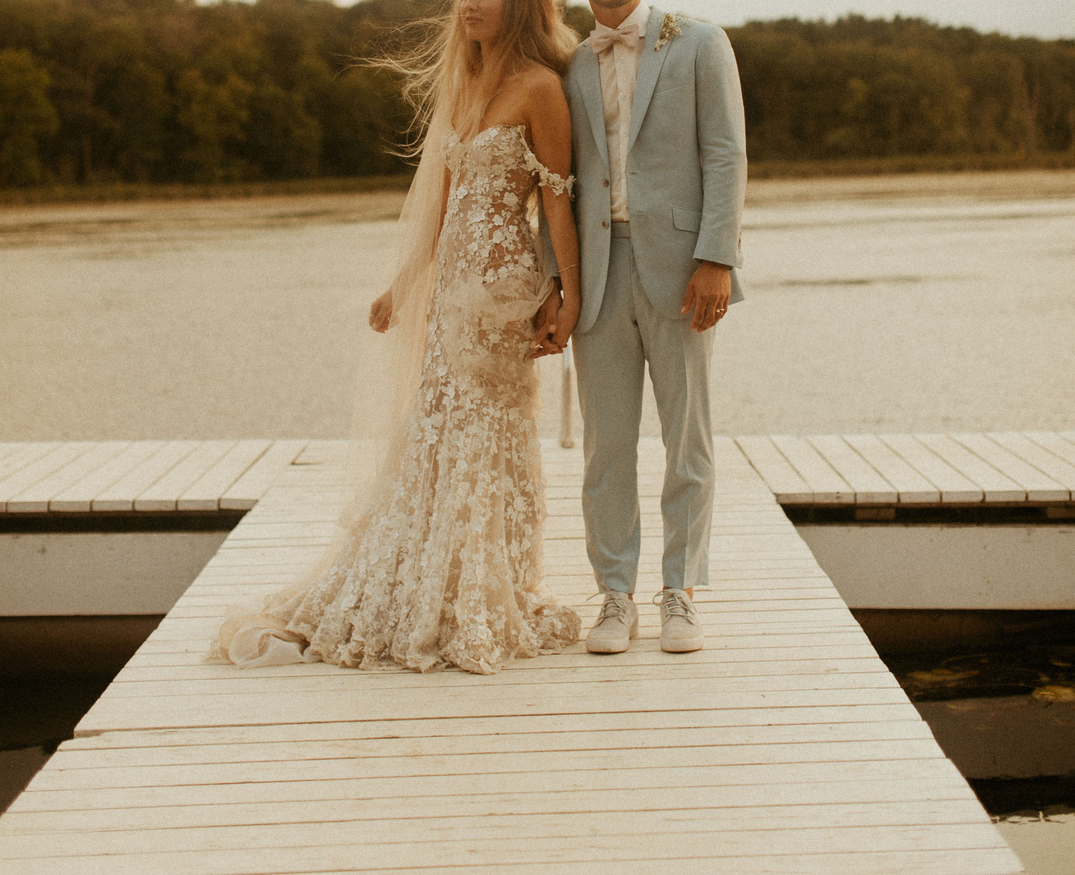 1960s Inspired Wedding at Camp Wandawega Lake