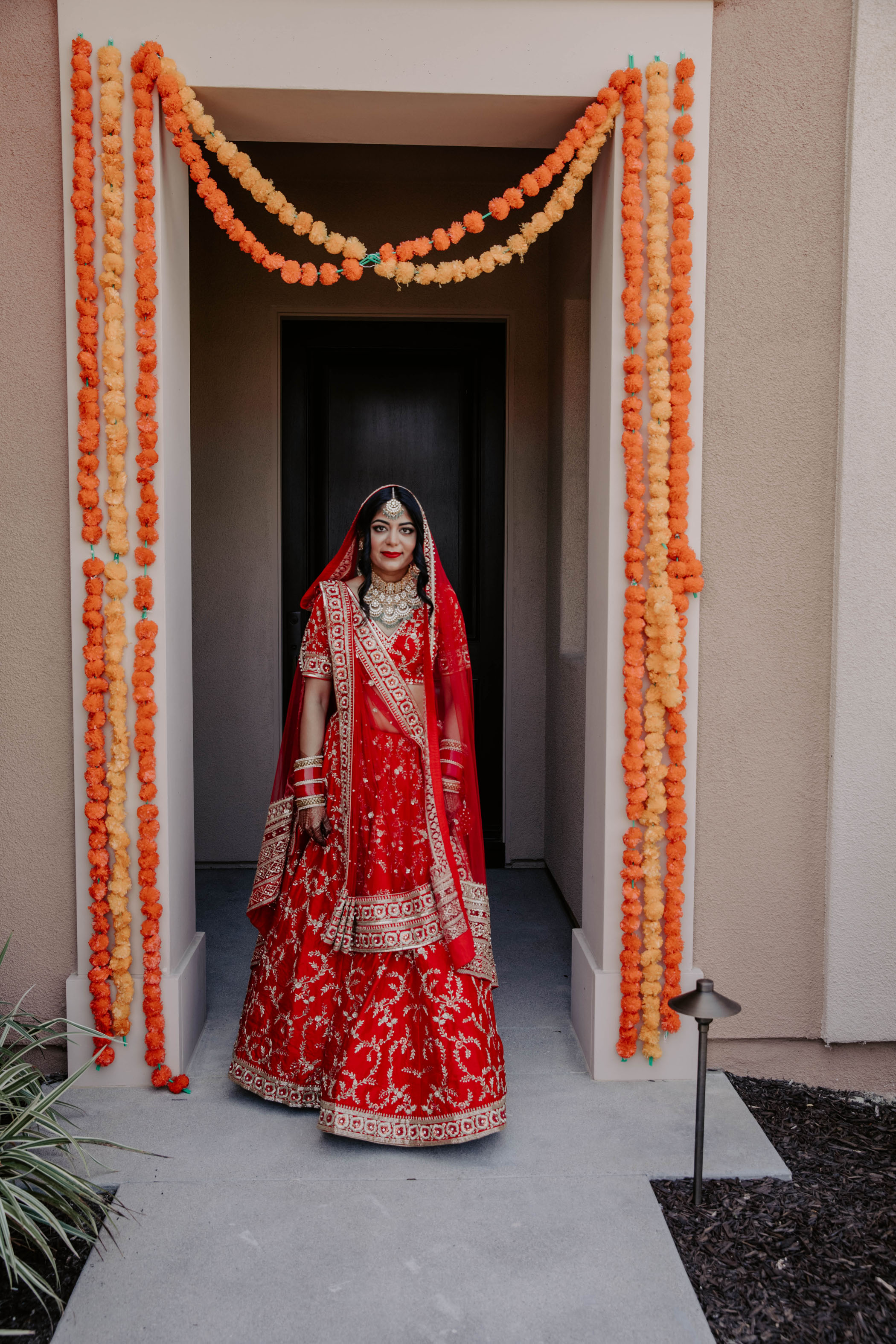 Boho Glam Inspired Indian Wedding Bride